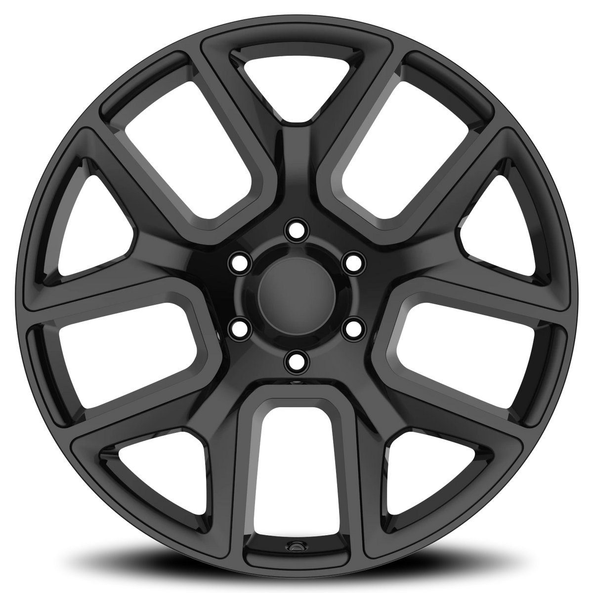 Replica Alloys RAM 1500 22x9 +18 5x139.7mm 77.8mm Gloss Black