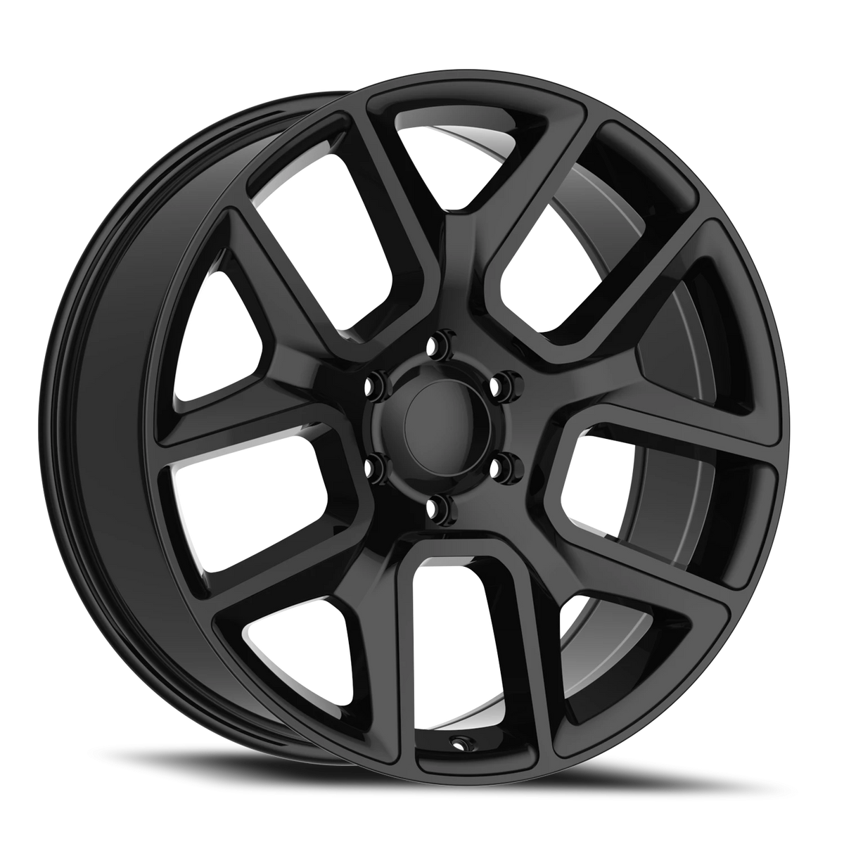Replica Alloys RAM 1500 22x9 +18 6x139.7mm 78.1mm Gloss Black