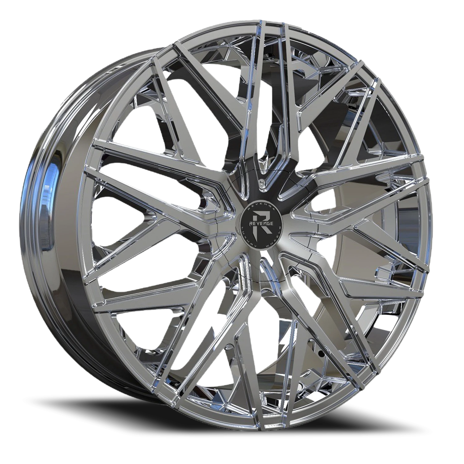 Revenge Luxury RL-104 20x8.5" 5x120mm 74.1mm CB +35mm Chrome