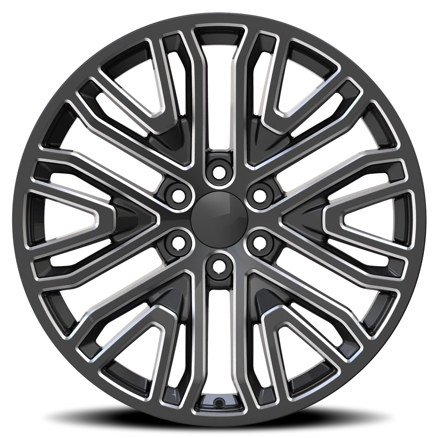 Revenge OE Designs RS-37 26x10" 6x139.7mm 78.1mm CB +31mm Gloss Black Milled