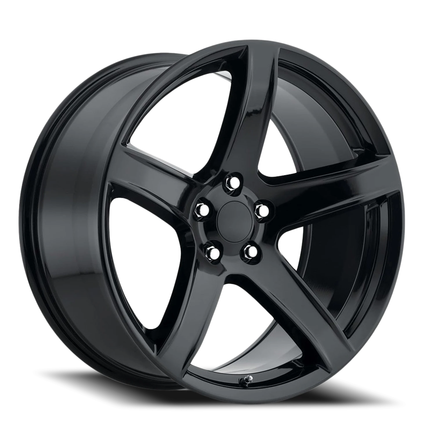 Revenge OE Designs RS-77 22x9" 5x115mm 71.5mm CB +20mm Gloss Black