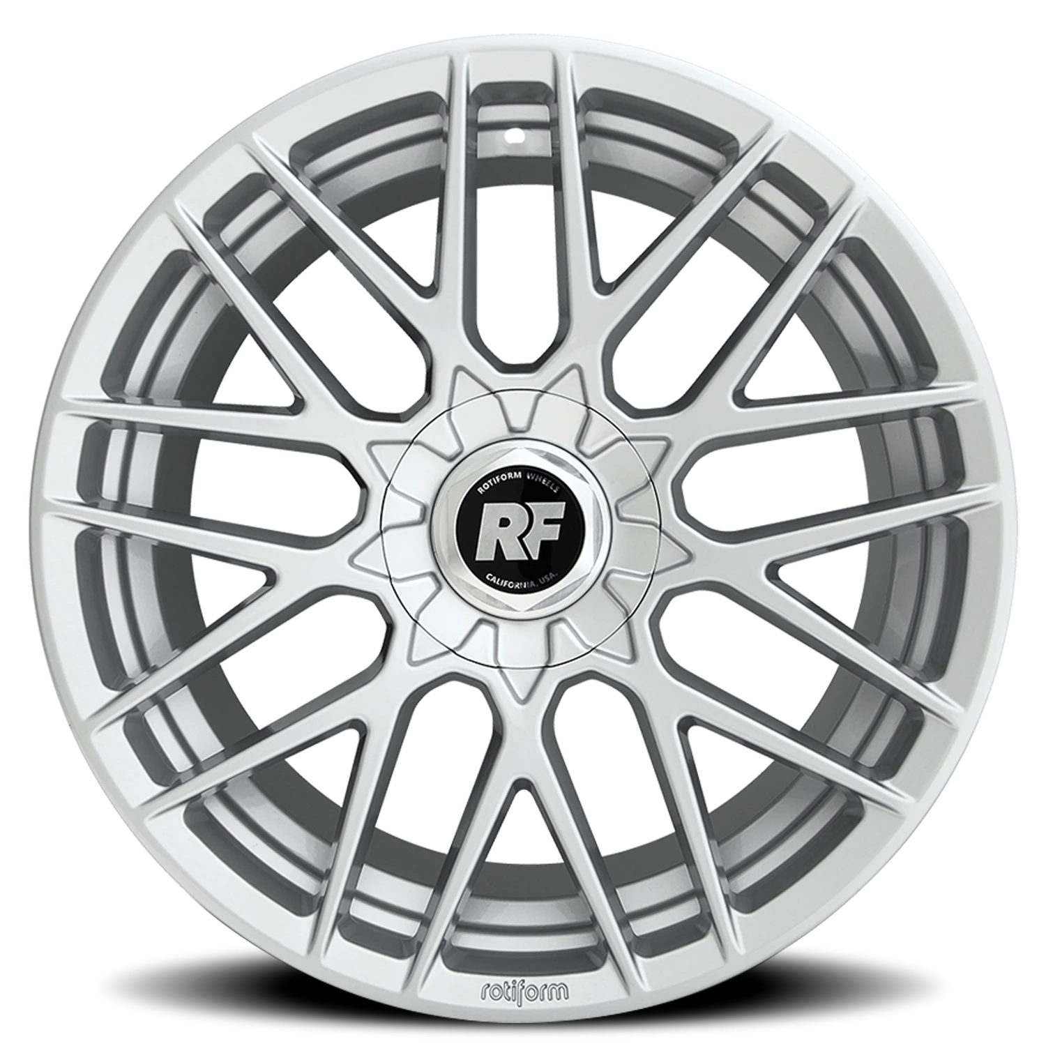 Rotiform RSE 18x8.5" 5x100mm 70.1mm CB +35mm Gloss Silver