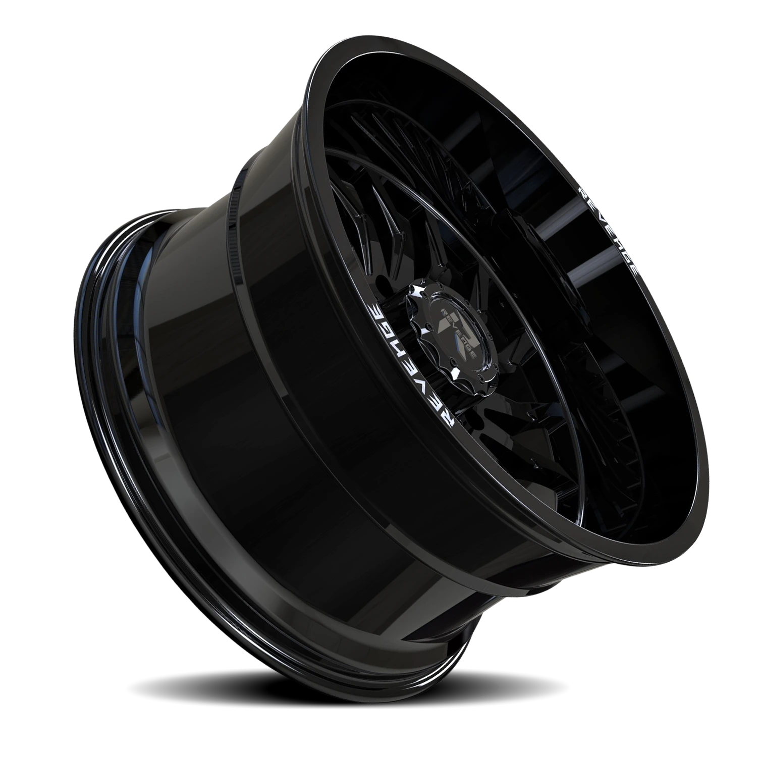 Revenge Offroad RV204 22x12" 8x165.1mm 125.2mm CB -44mm Gloss Black