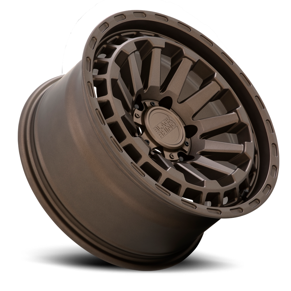 Black Rhino Raid 17x8.5" 6x135mm 87.1mm CB 0mm Matte Bronze