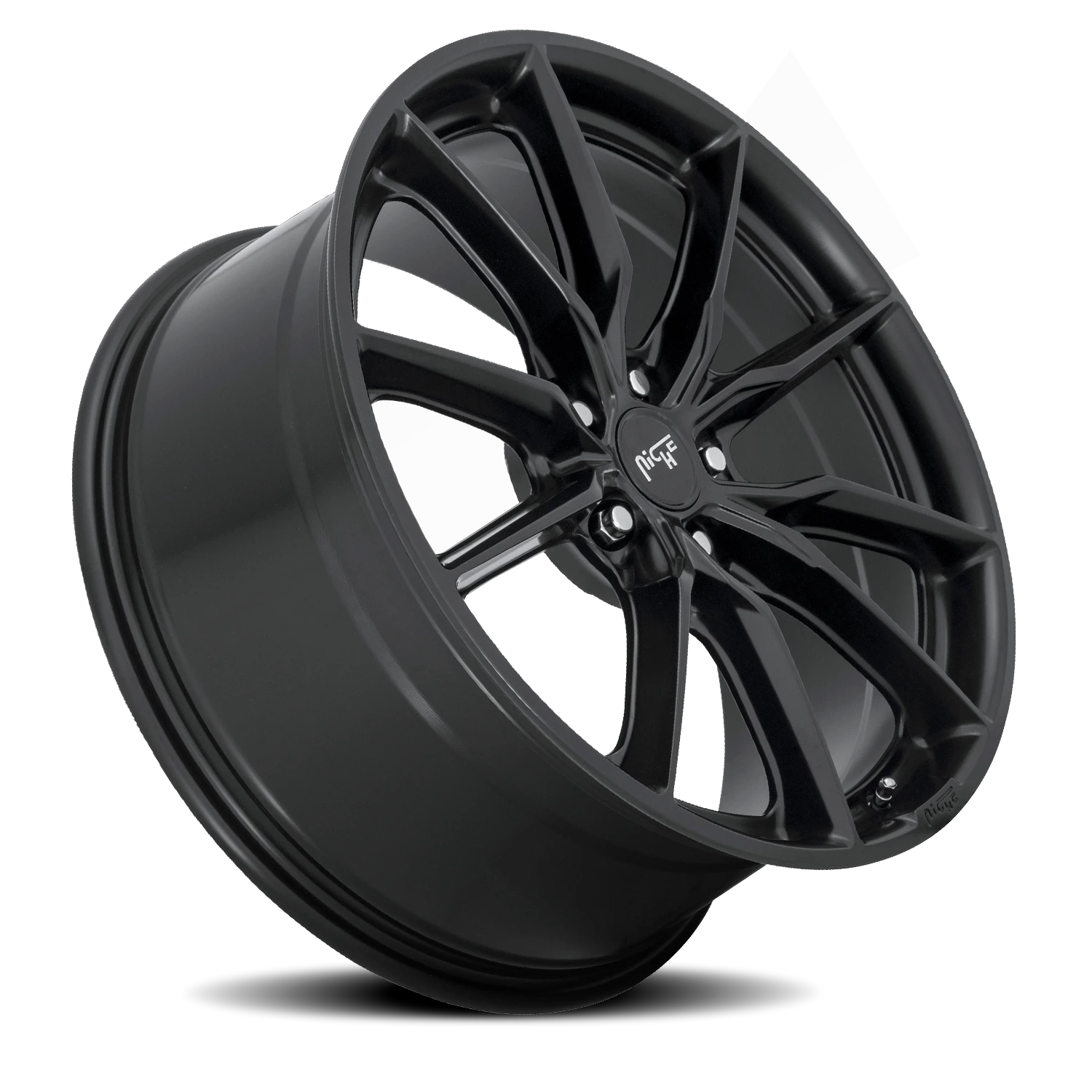 Niche Rainier 18x8" 5x120mm 72.56mm CB +40mm Matte Black