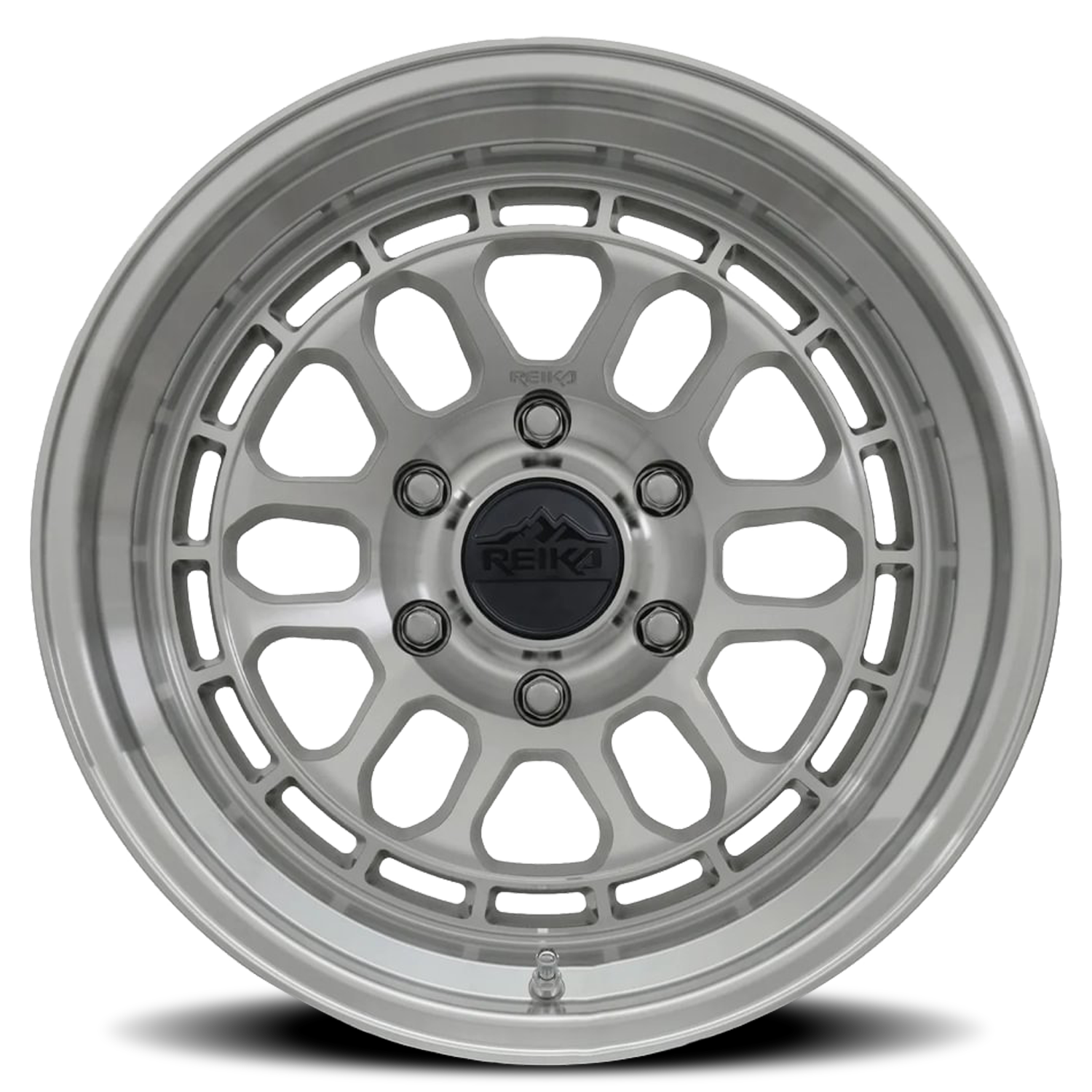 Reika Rambler R35 RW 17x9 -38 6x139.7mm 106.1mm Machined Raw Aluminum