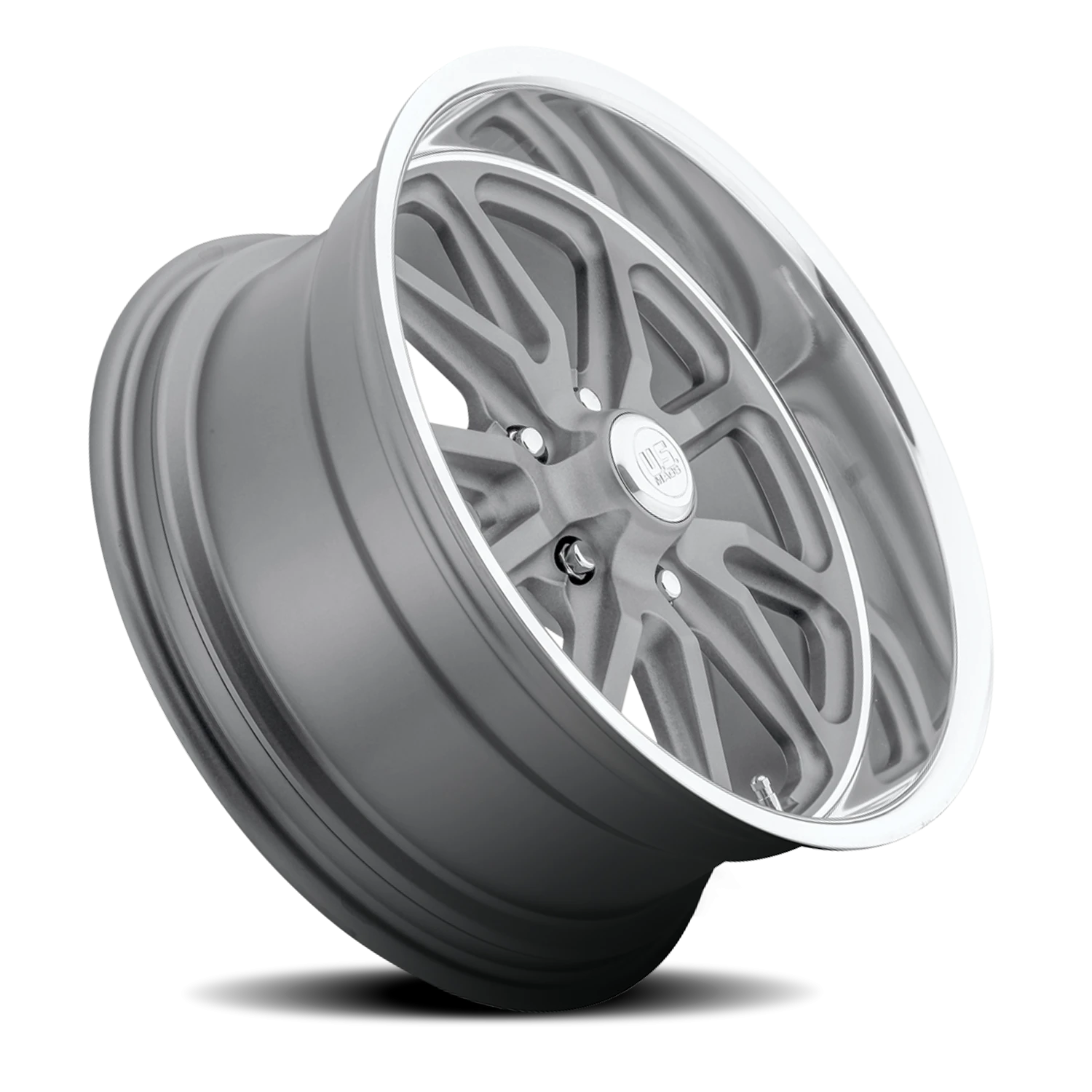 US Mags Rambler 20x10.5" 5x127mm 78.1mm CB +20mm Matte Gunmetal Machined