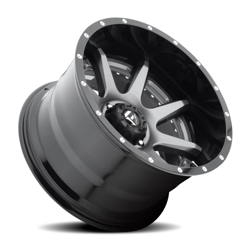 Fuel Rampage 20x10 -19 8x170mm 125.1mm Matte Gunmetal Black Lip