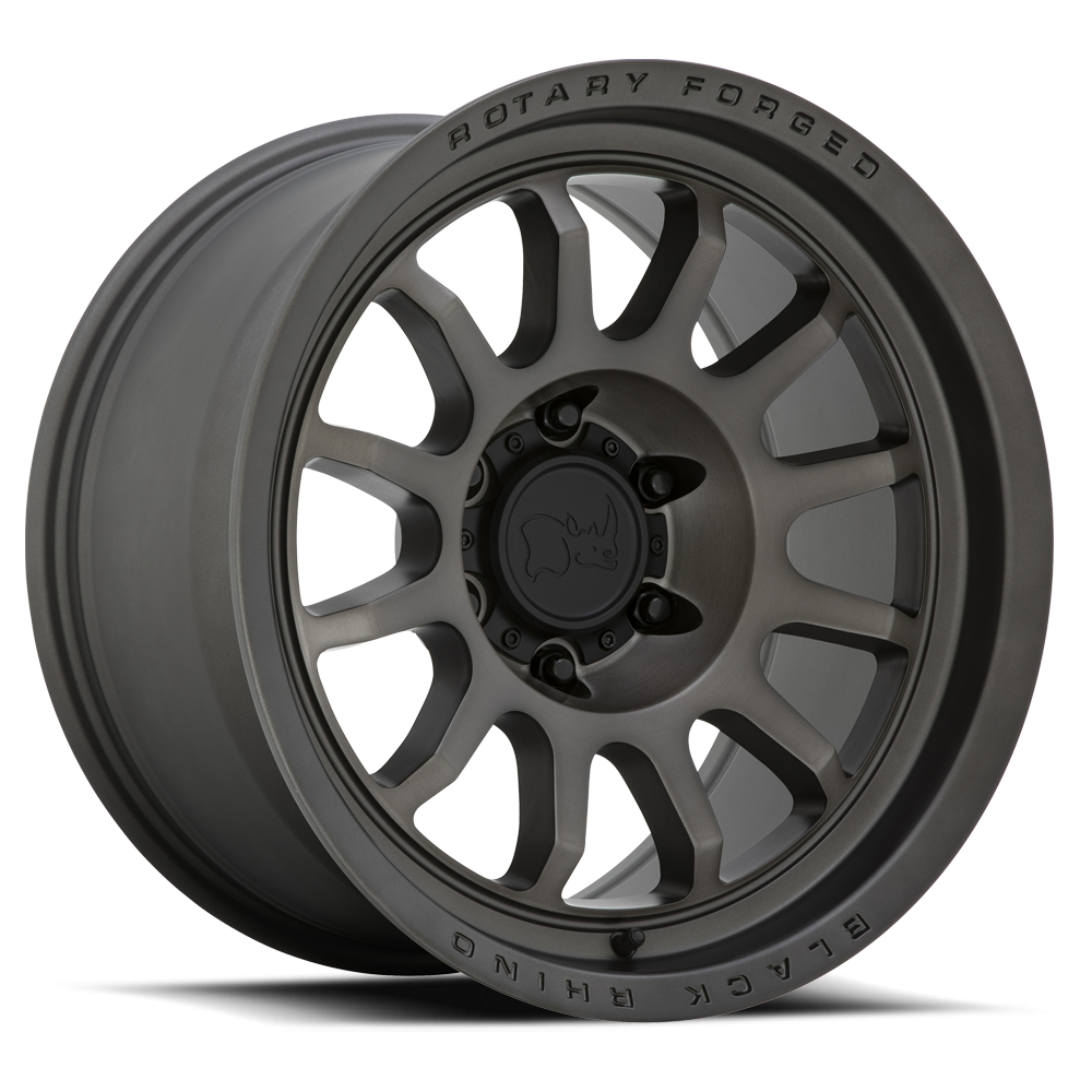 Black Rhino Rapid 20x9" 6x139.7mm 112.1mm CB +12mm Matte Brushed Gunmetal