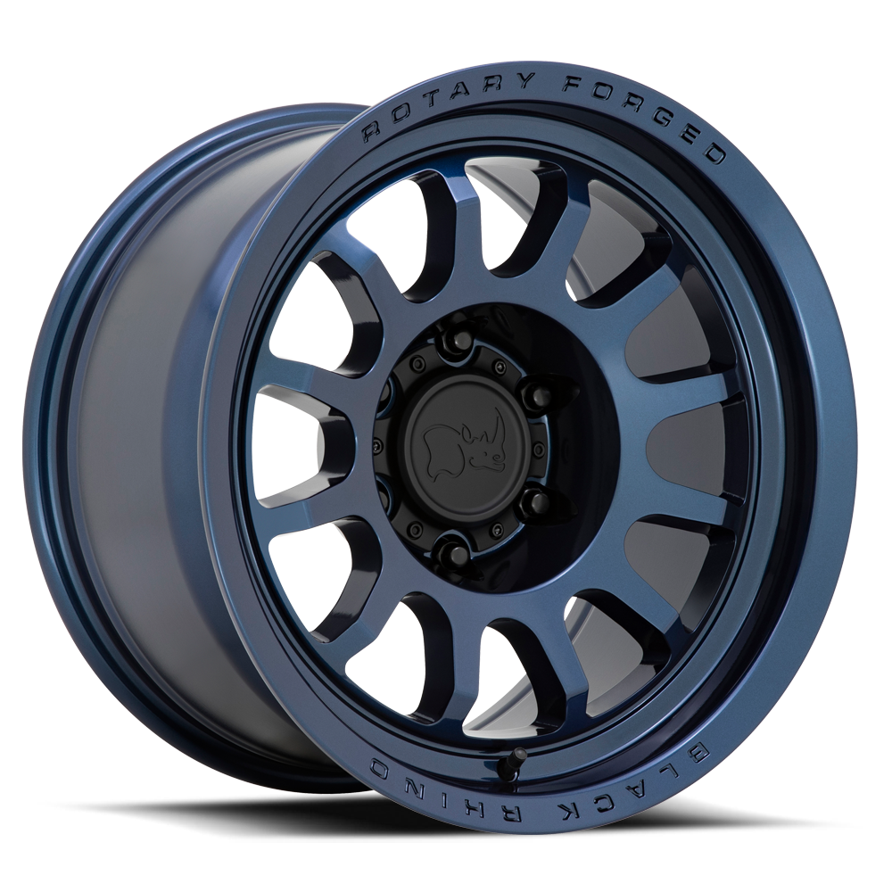 Black Rhino Rapid 18x9" 6x135mm 87.1mm CB +12mm Midnight Blue