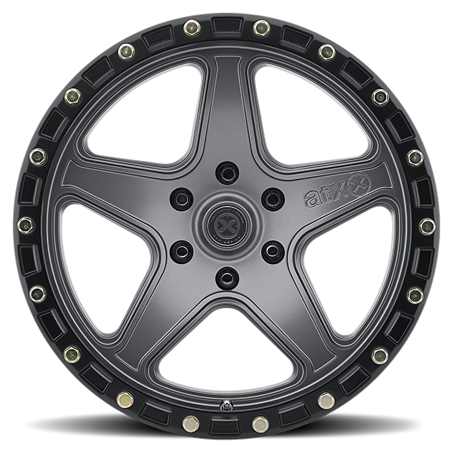 ATX Ravine 20x10" 6x139.7mm 106.25mm CB -24mm Matte Gray Black Lip