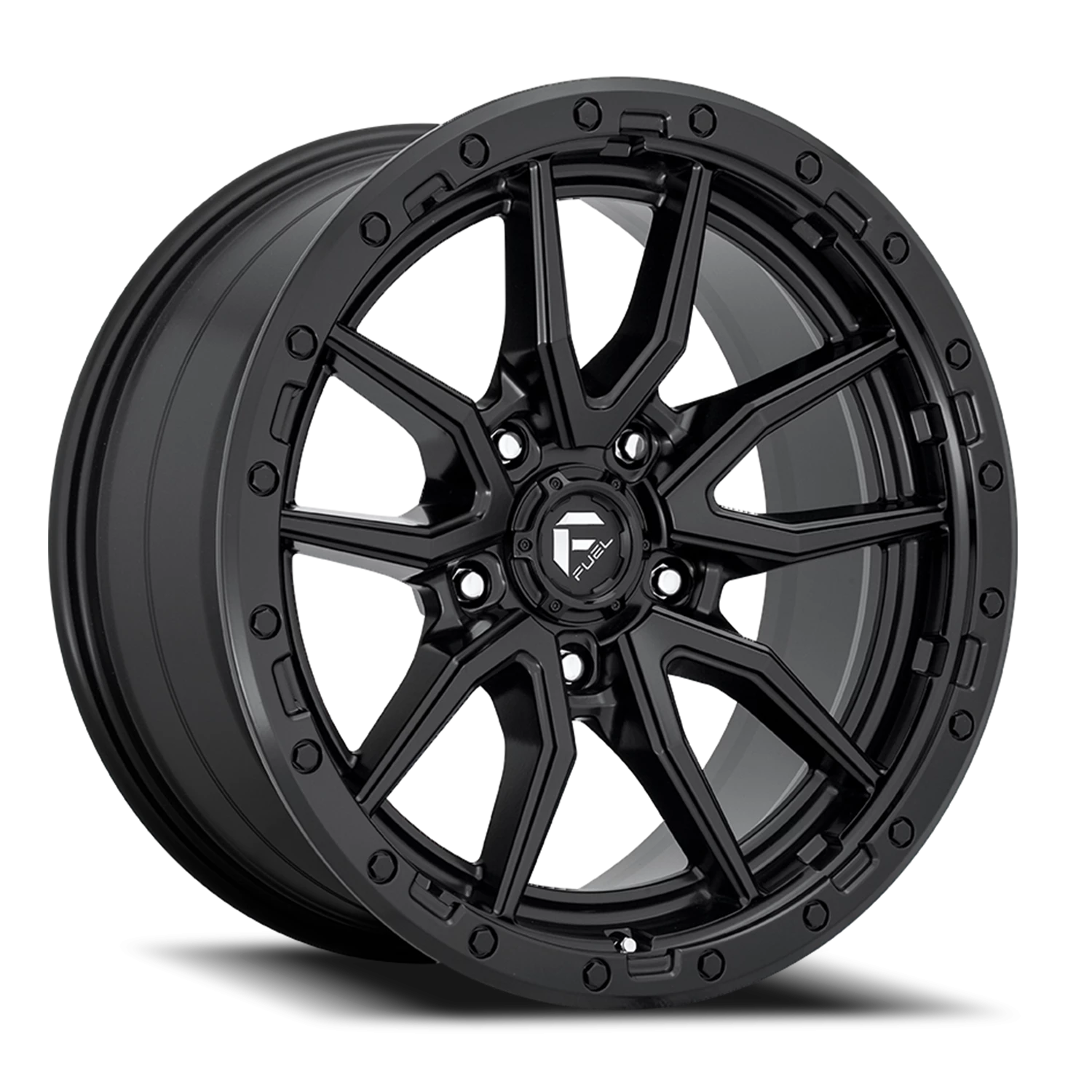 Fuel Rebel 18x9" 5x127mm 71.5mm CB -12mm Matte Black