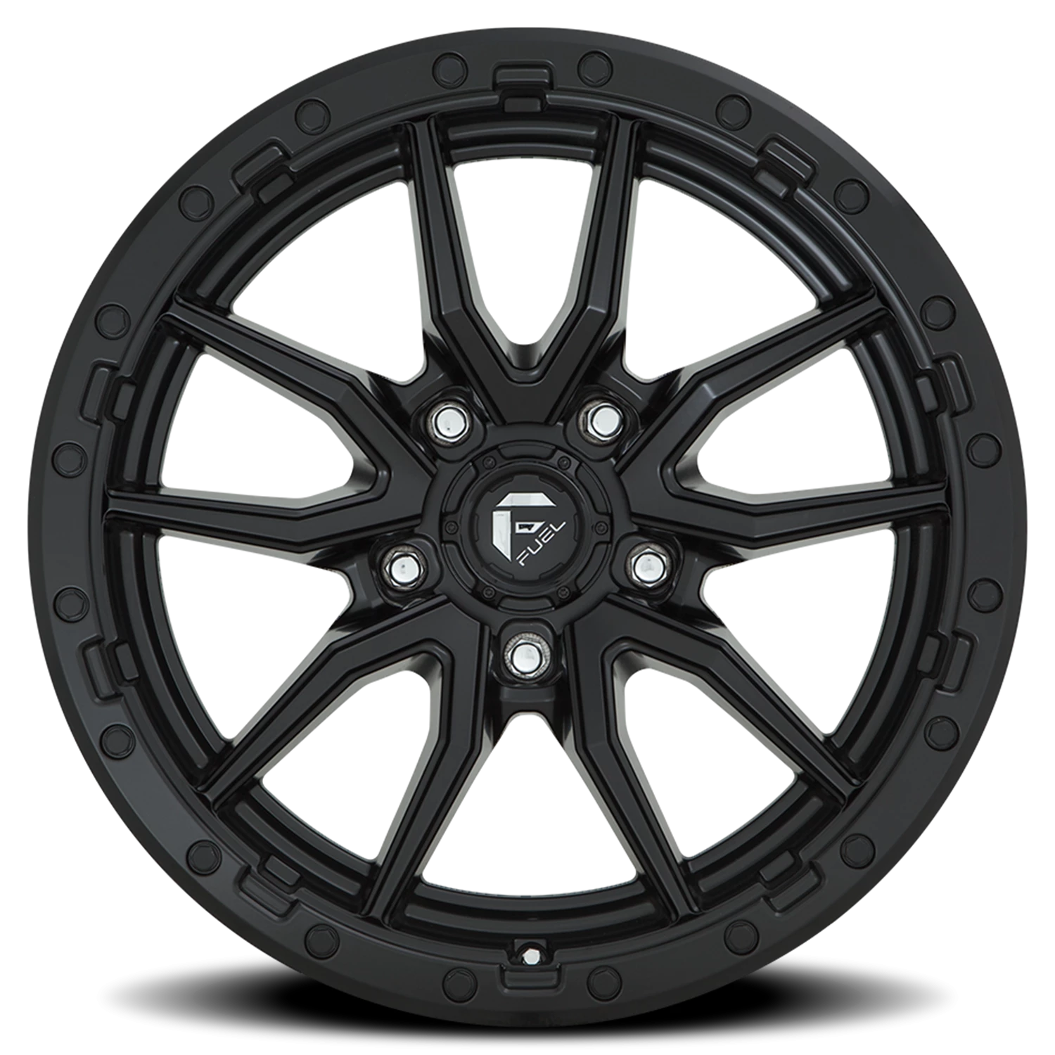 Fuel Rebel 18x9" 5x127mm 71.5mm CB -12mm Matte Black