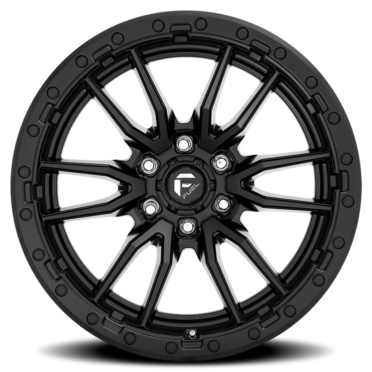 Fuel Rebel 22x9 +20 6x139.7mm 78.1mm Matte Black