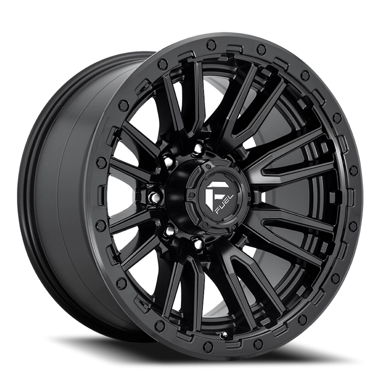 Fuel Rebel 20x10" 8x165.1mm 125.2mm CB -18mm Matte Black