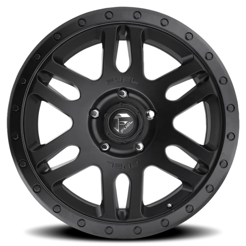 Fuel Recoil 17x8.5 +7 6x139.7mm 108mm Matte Black