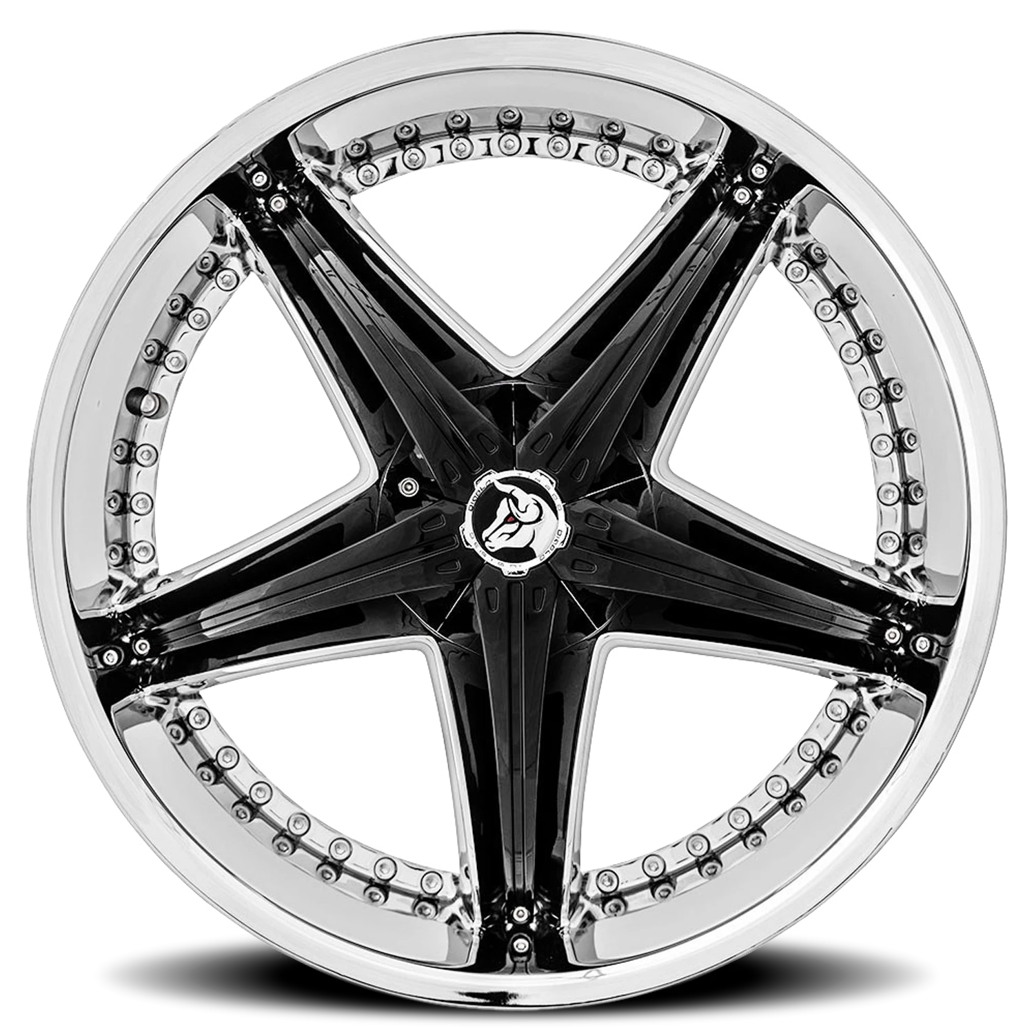 Diablo Reflection X 22x9.5" 6x139.7mm 78.1mm CB +35mm Chrome