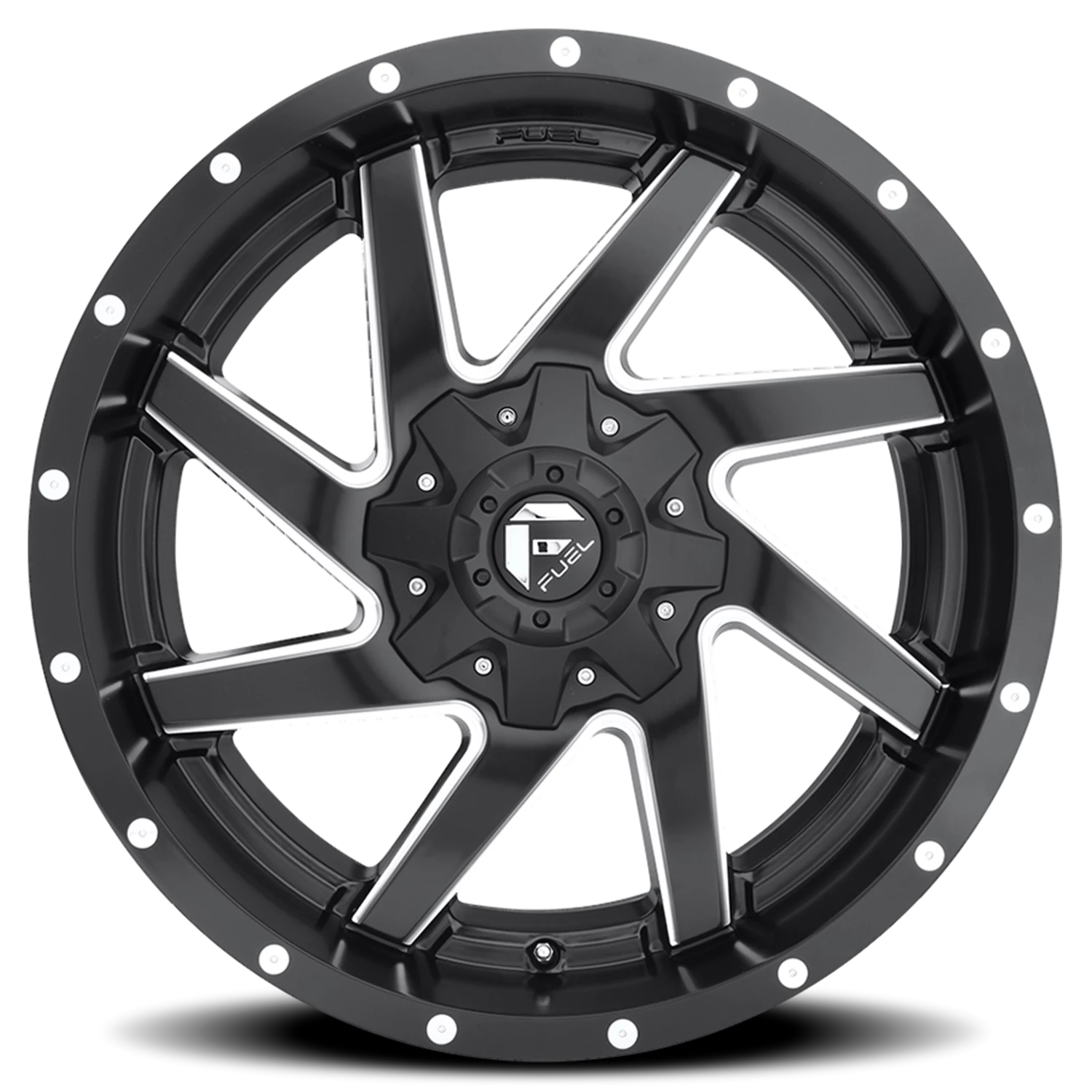 Fuel Renegade 20x10" 6x135mm 106.4mm CB -18mm Matte Black Milled