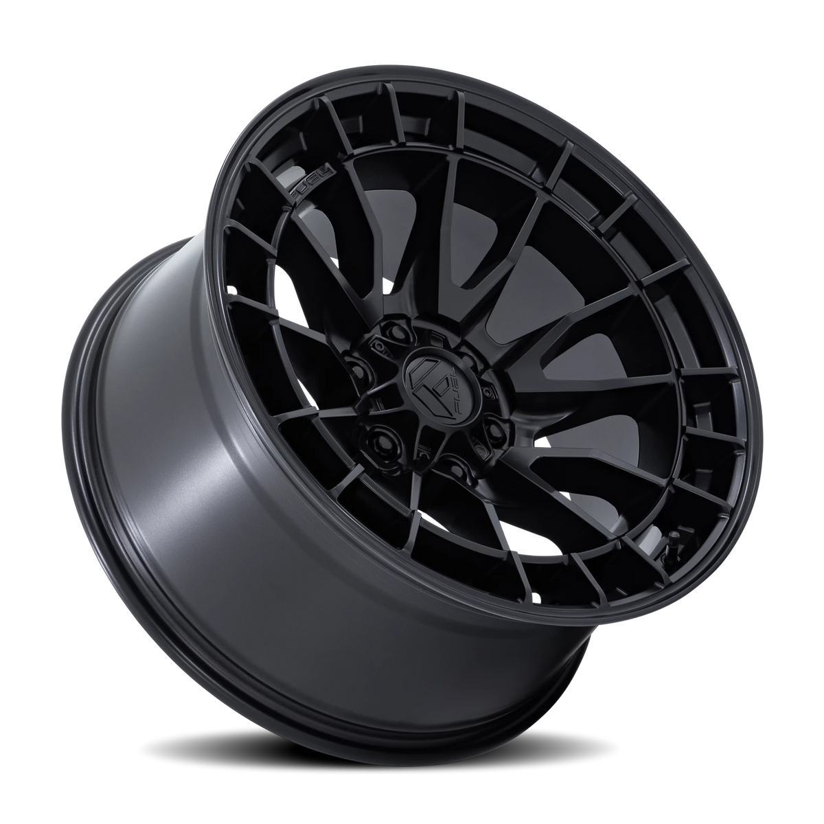 Fuel Revolt 17x8.5 +25 6x139.7mm 106.1mm Matte Black