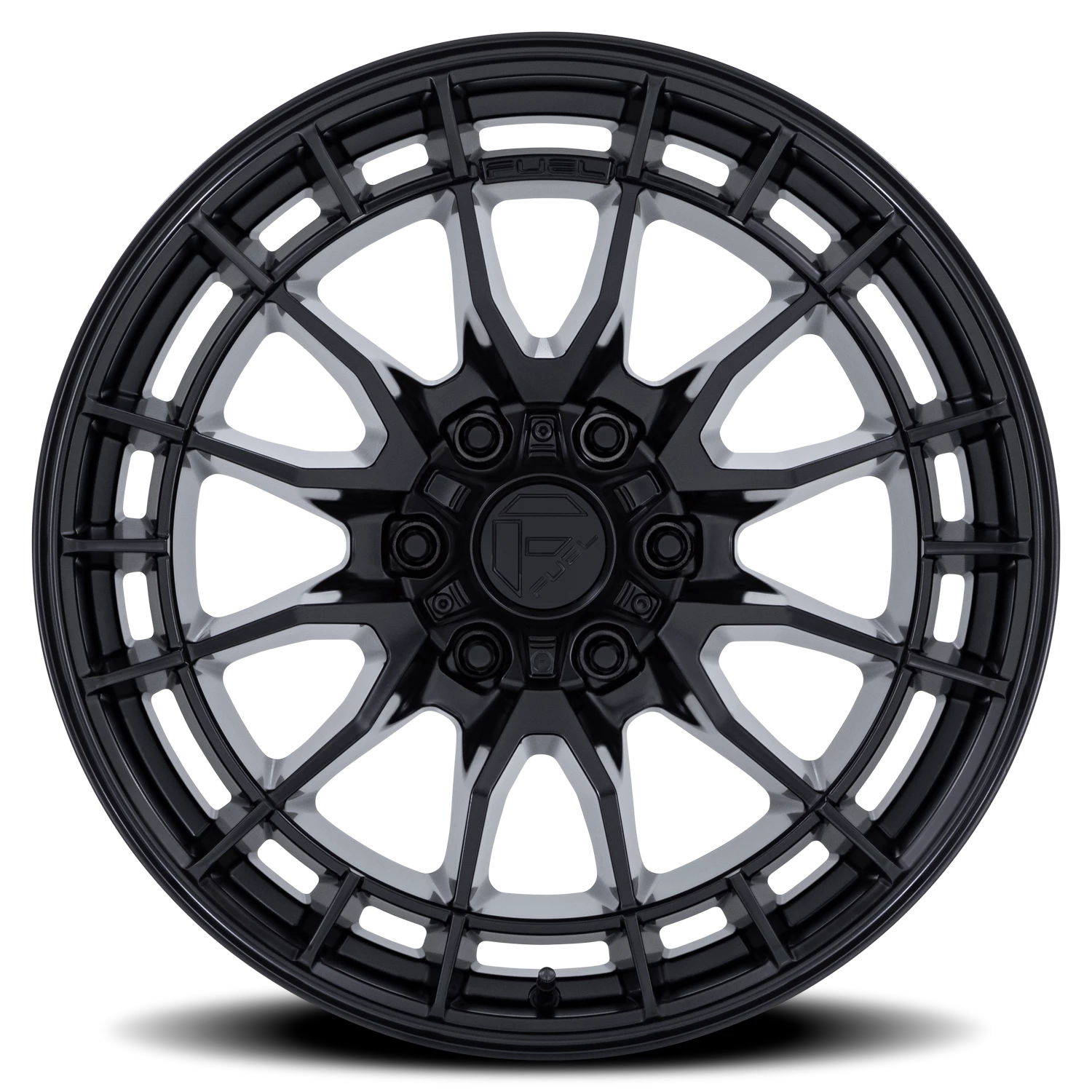 Fuel Revolt 20x9" 6x135mm 87.1mm CB +20mm Matte Black