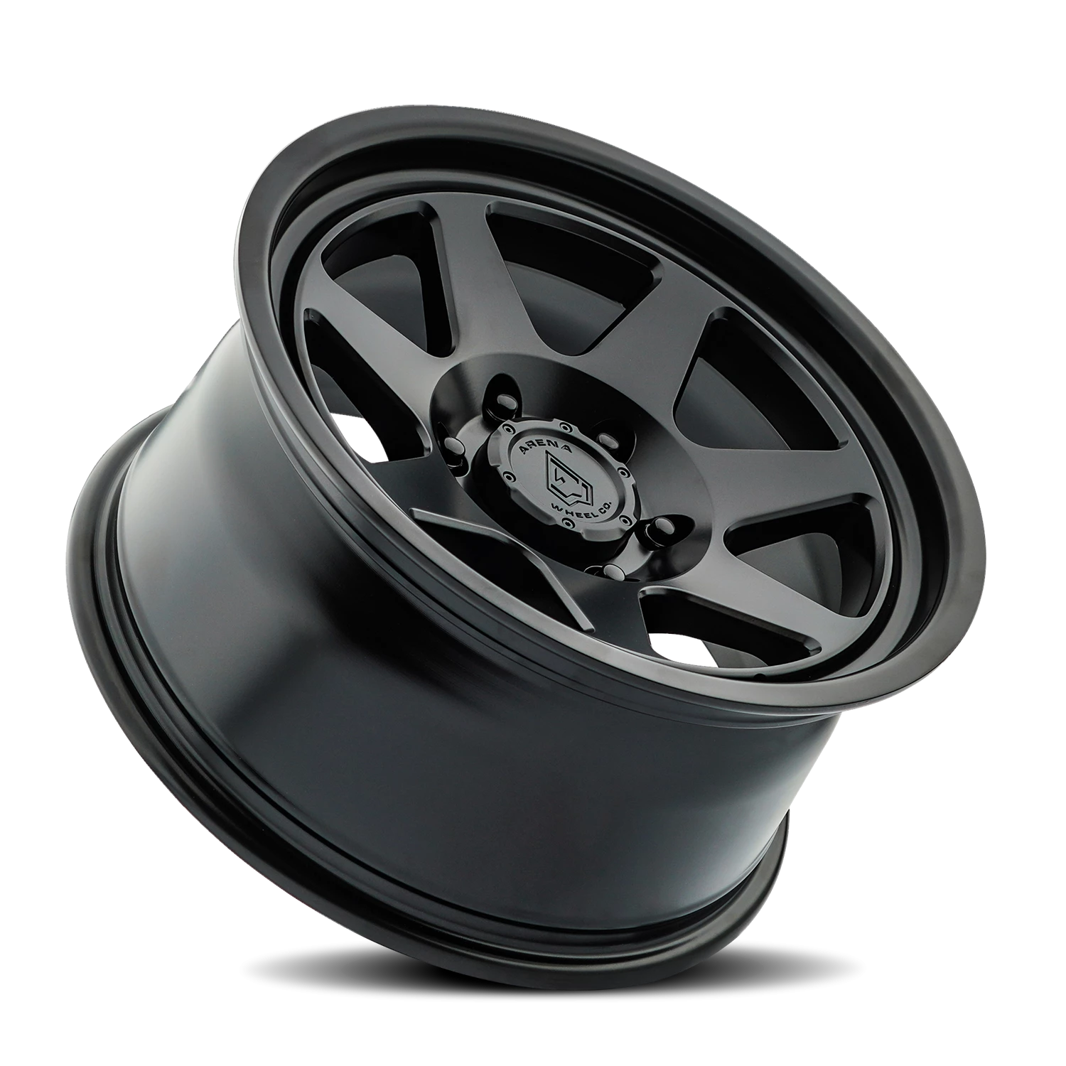 Arena Ridge 17x8.5" 5x127mm 71.5mm CB 0mm Satin Black