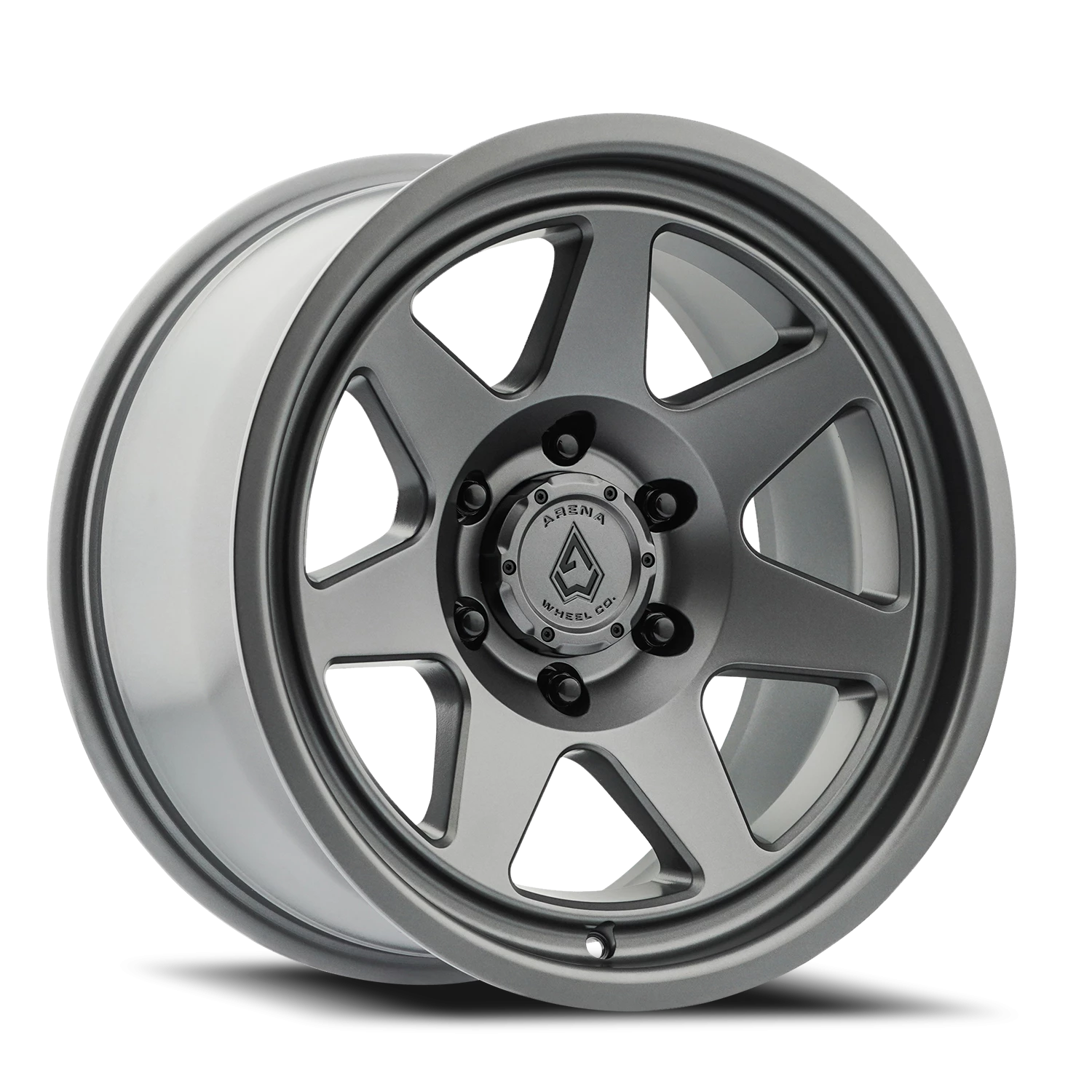 Arena Ridge 17x8.5" 5x127mm 71.5mm CB 0mm Satin Gunmetal