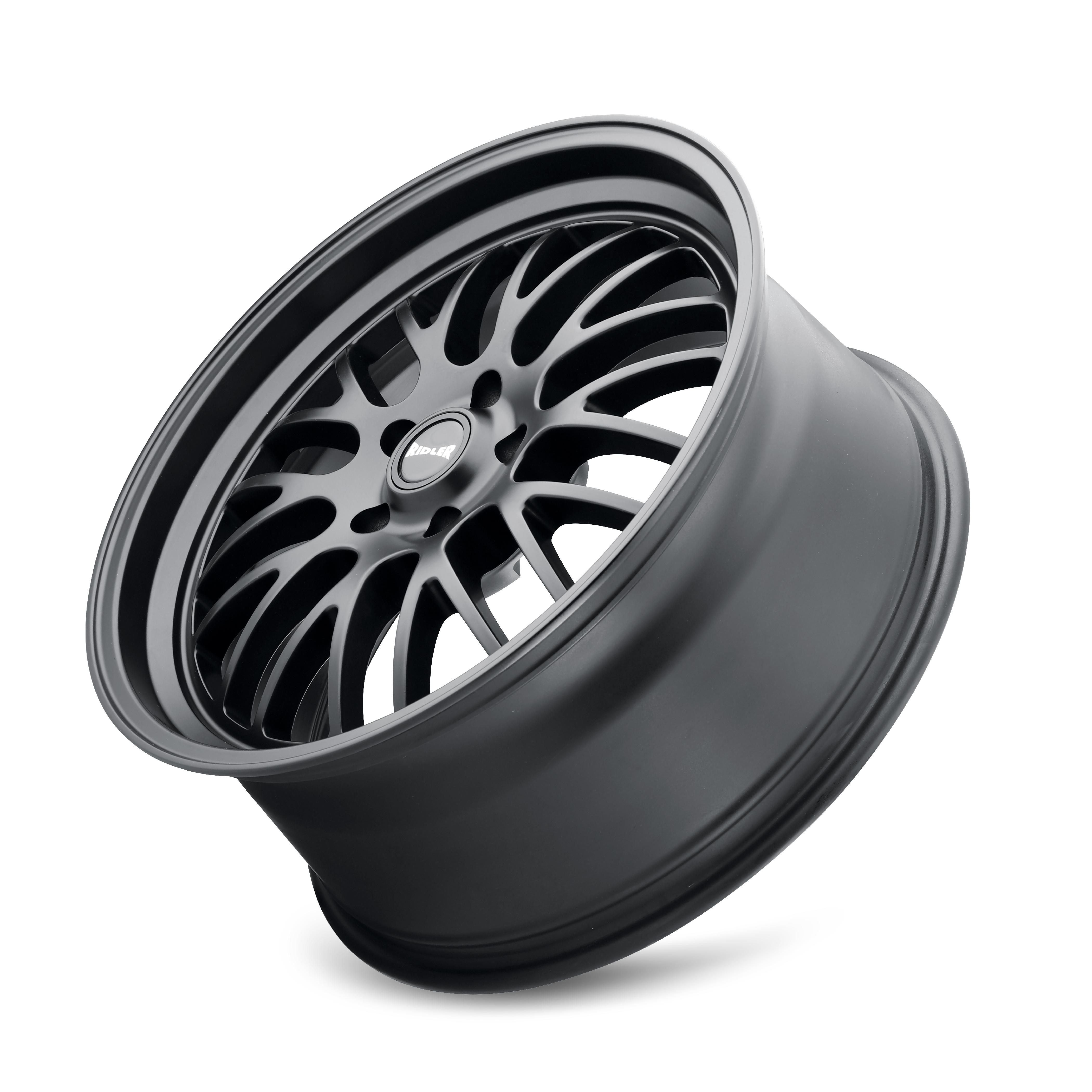 Ridler 607 22x10.5" 5x115mm 72.62mm CB +25mm Matte Black