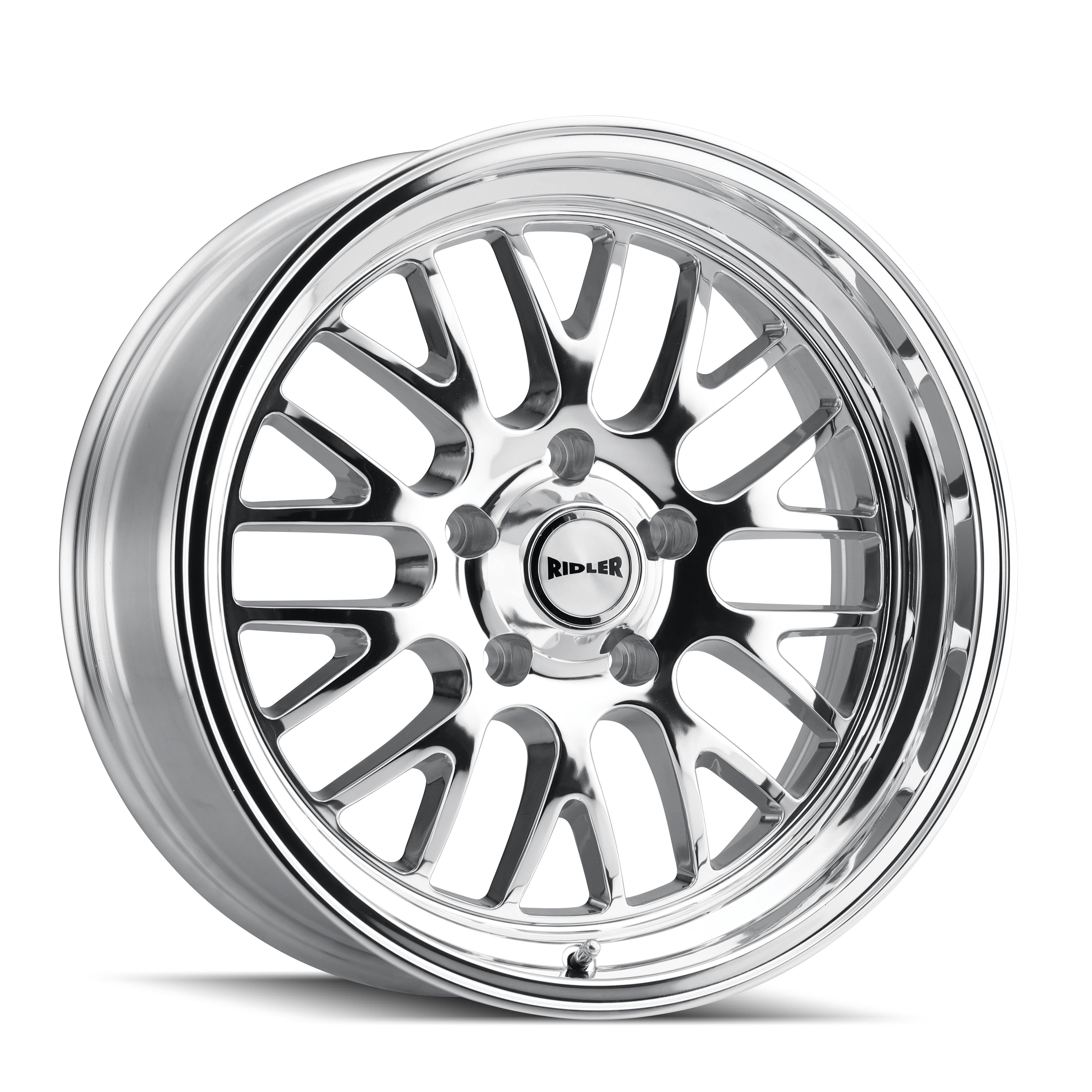 Ridler 607 18x8" 5x120.65mm 83.82mm CB 0mm Polished