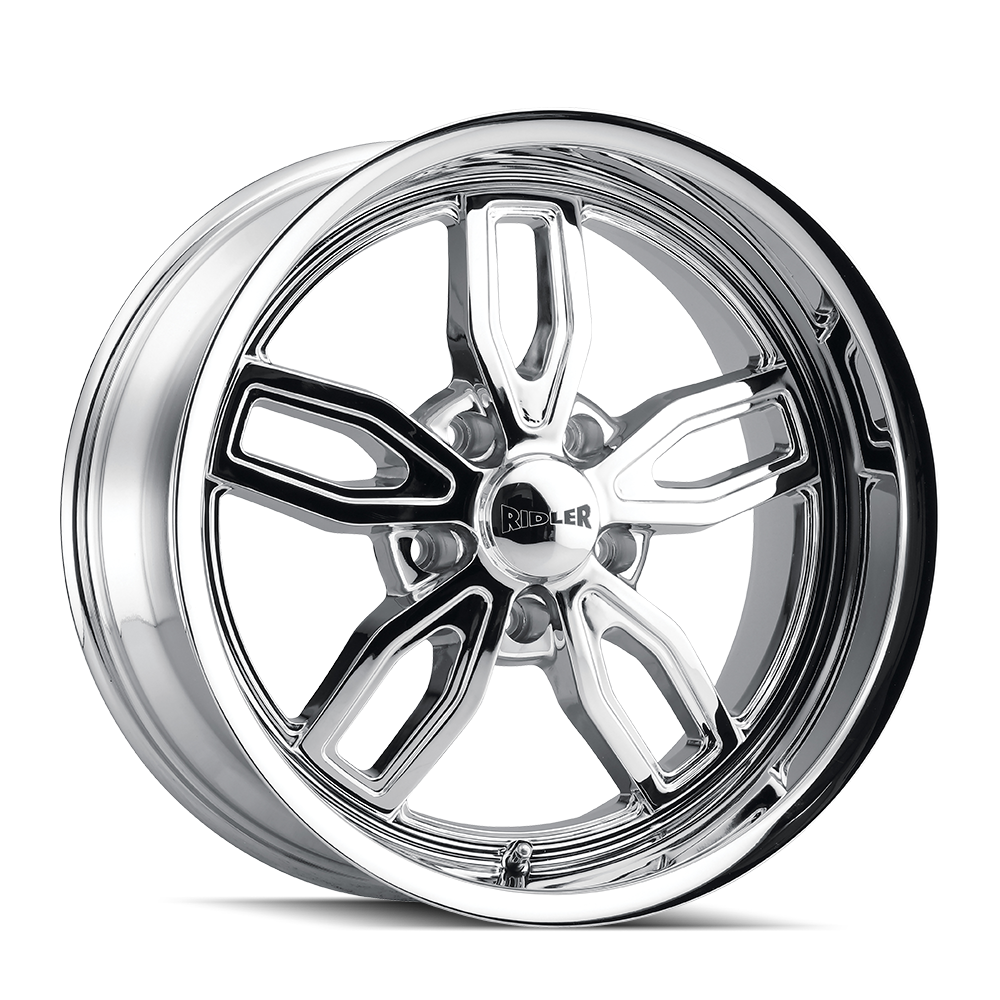 Ridler 608 20x8.5" 5x127mm 78.3mm CB 0mm Chrome