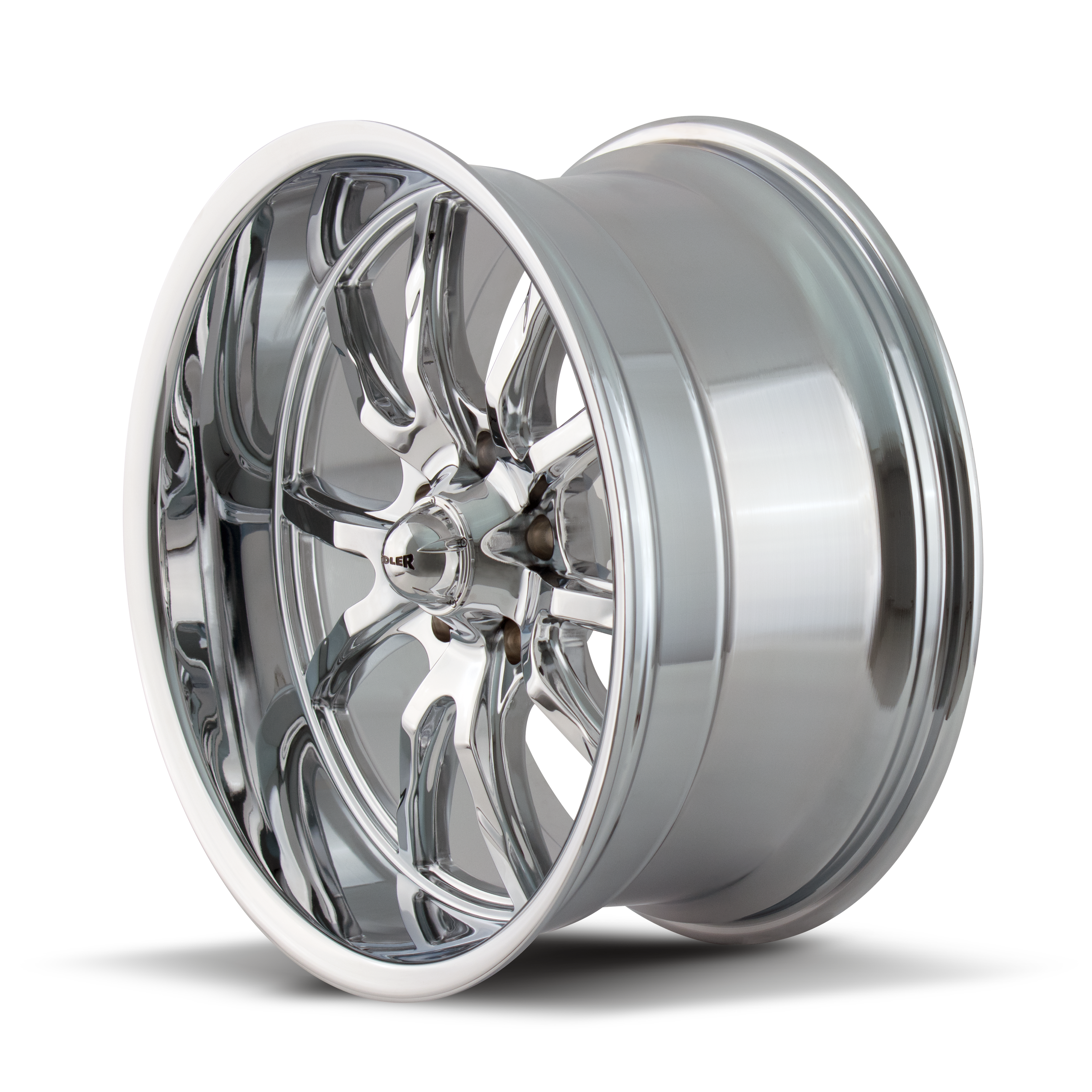 Ridler 650 20x8.5" 5x114.3mm 83.82mm CB 0mm Chrome