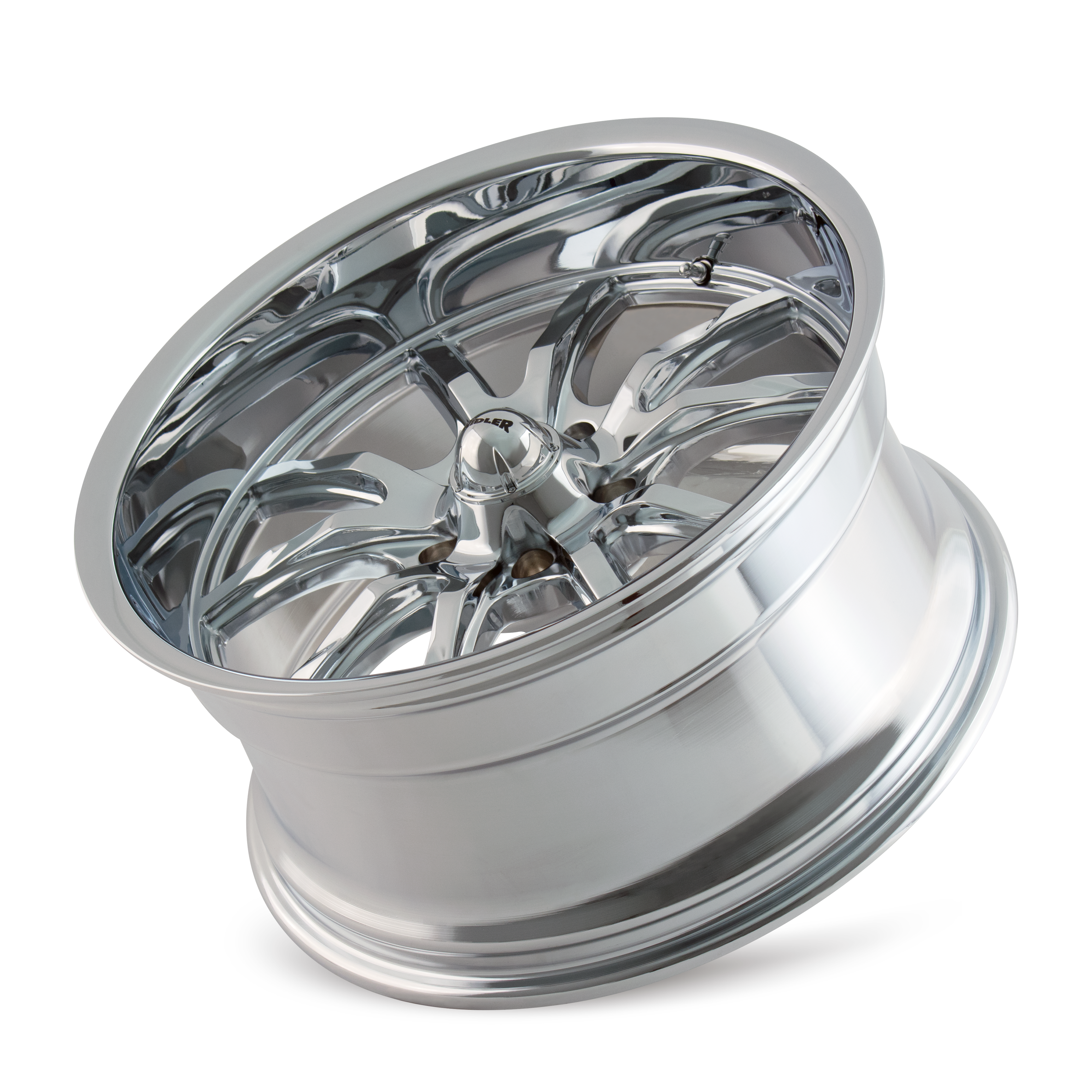 Ridler 650 20x8.5" 5x114.3mm 83.82mm CB 0mm Chrome