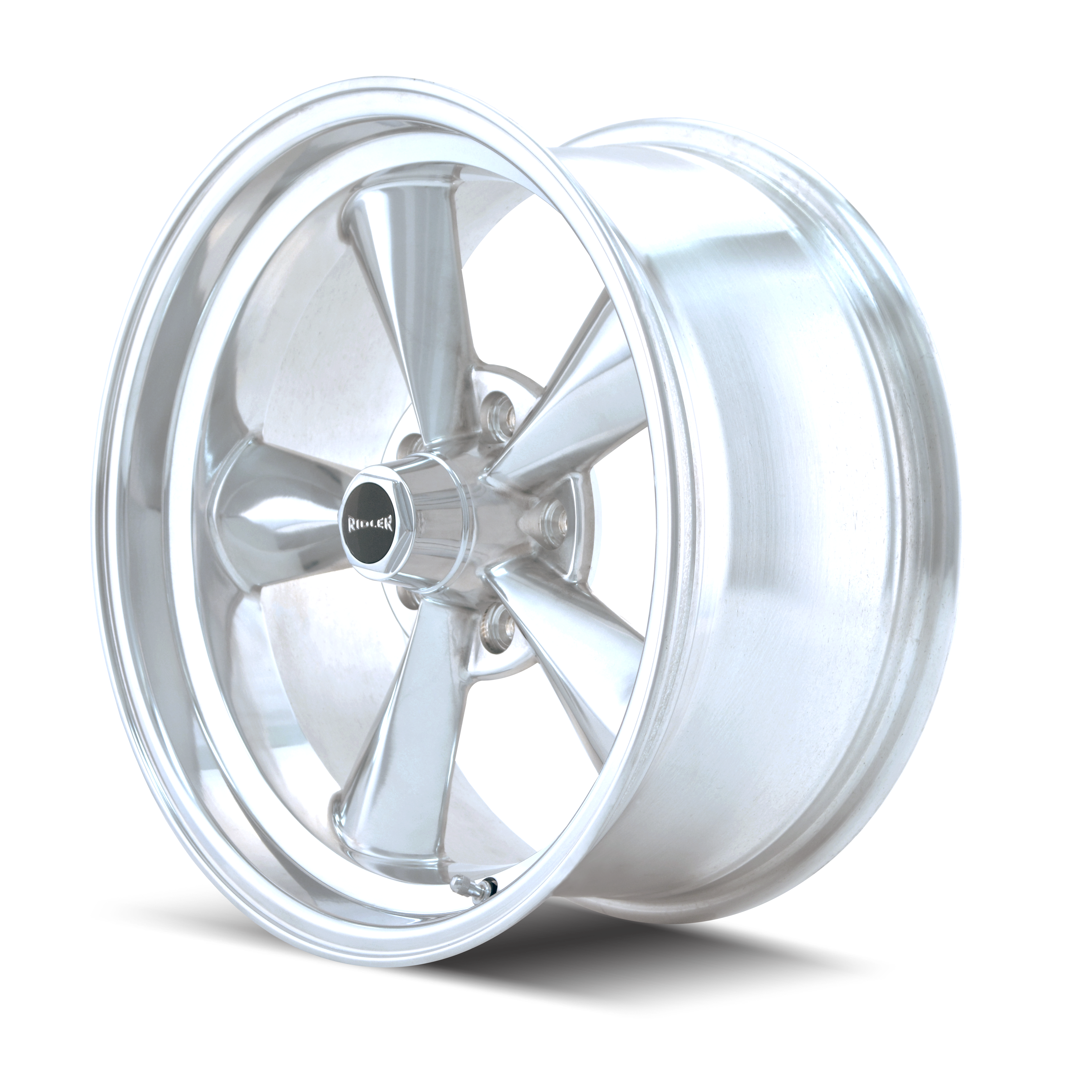 Ridler 675 17x8" 5x120.65mm 83.82mm CB 0mm Polished