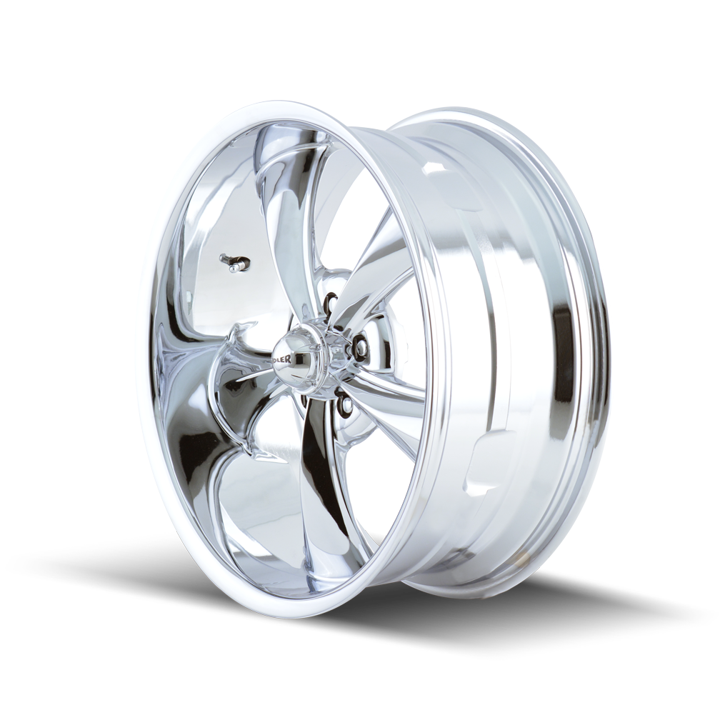 Ridler 695 20x10" 5x120.65mm 83.82mm CB 0mm Chrome