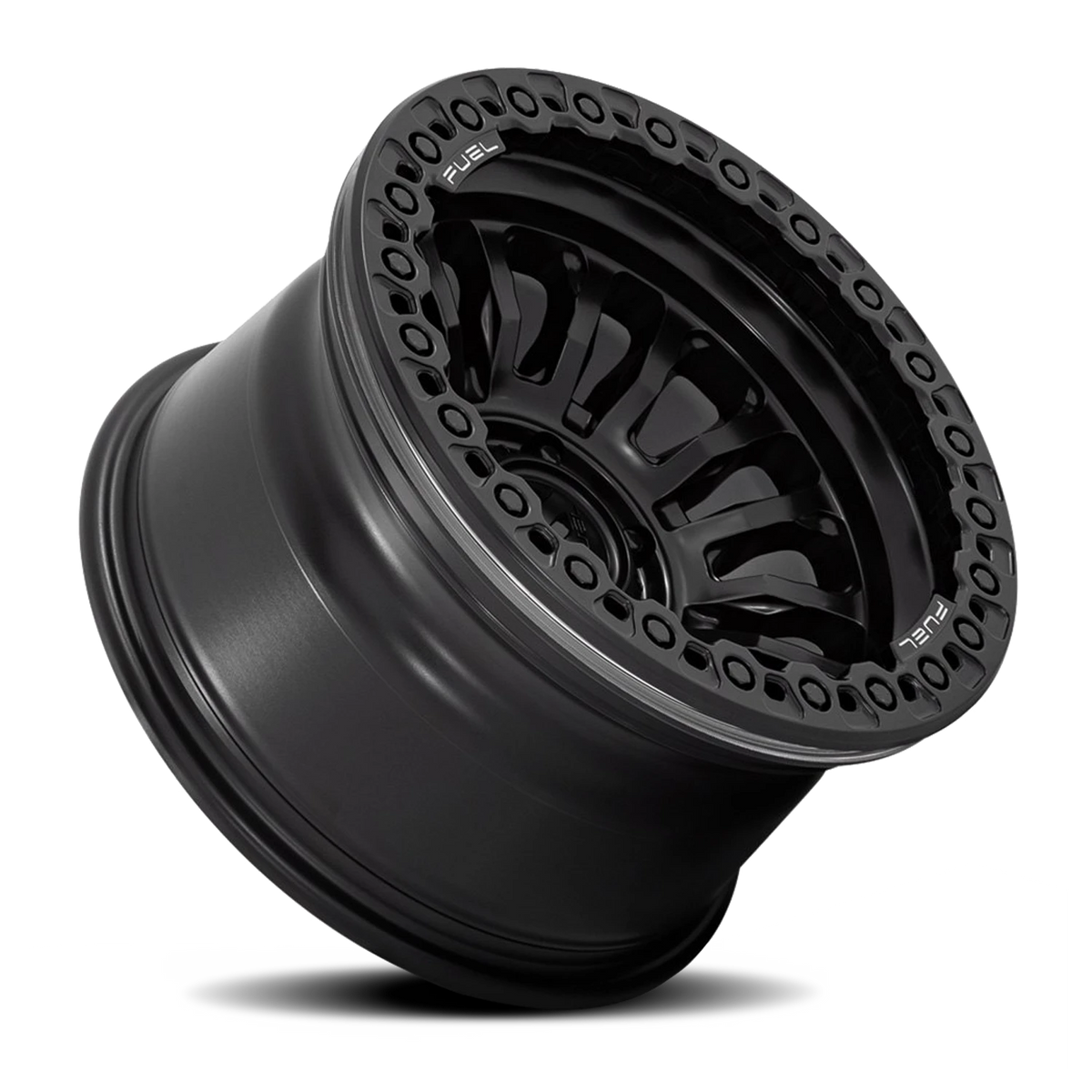 Fuel Rincon Beadlock 17x9 -38 8x165.1mm 125.1mm Blackout