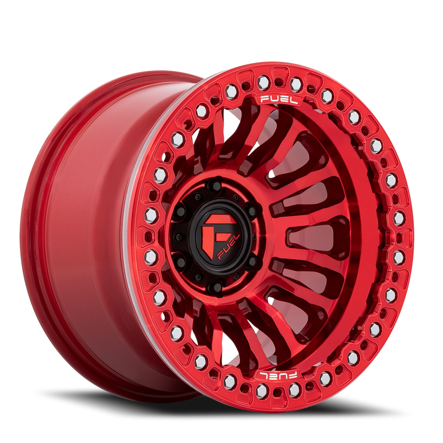 Fuel Rincon Beadlock 20x10" 5x127mm 71.5mm CB -48mm Candy Red