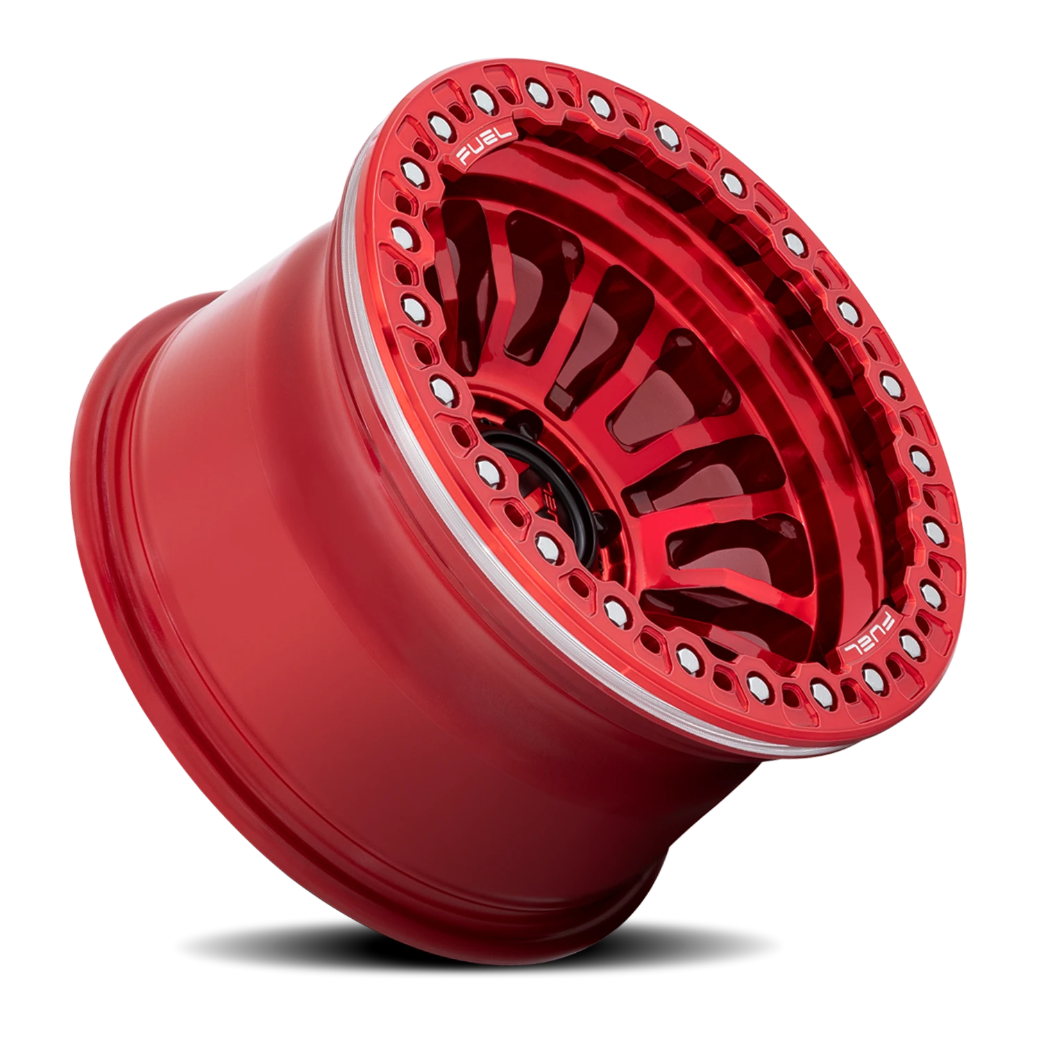 Fuel Rincon Beadlock 20x10" 5x127mm 71.5mm CB -48mm Candy Red