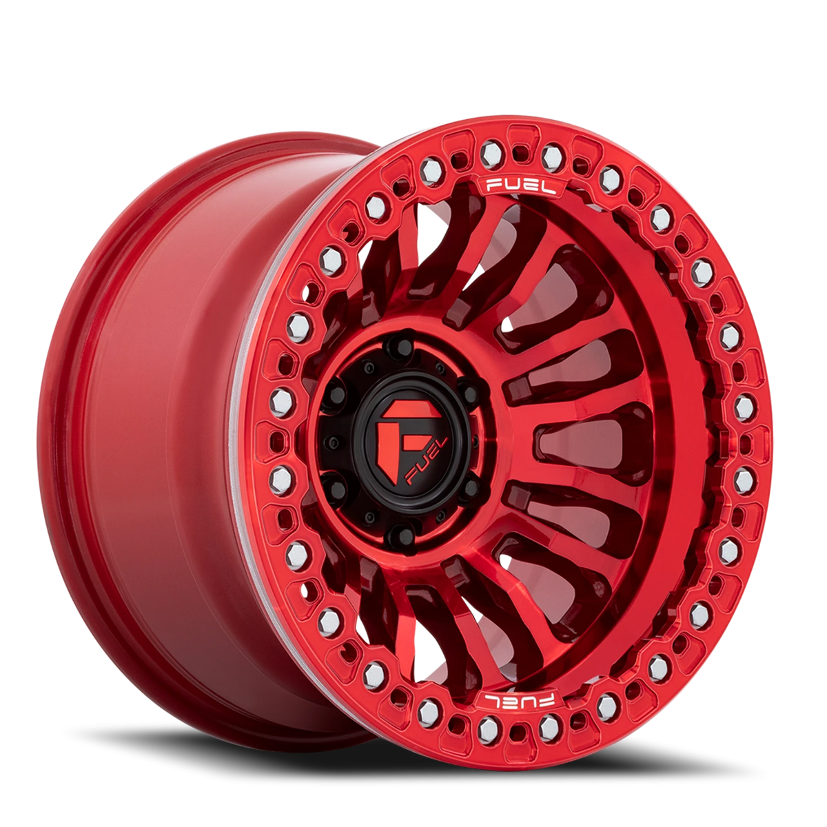 Fuel Rincon Beadlock 17x9 -38 8x165.1mm 125.1mm Candy Red