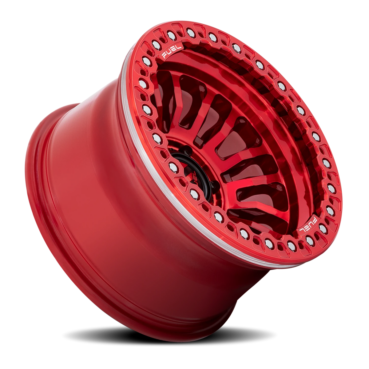 Fuel Rincon Beadlock 20x10 -48 8x165.1mm 125.1mm Candy Red