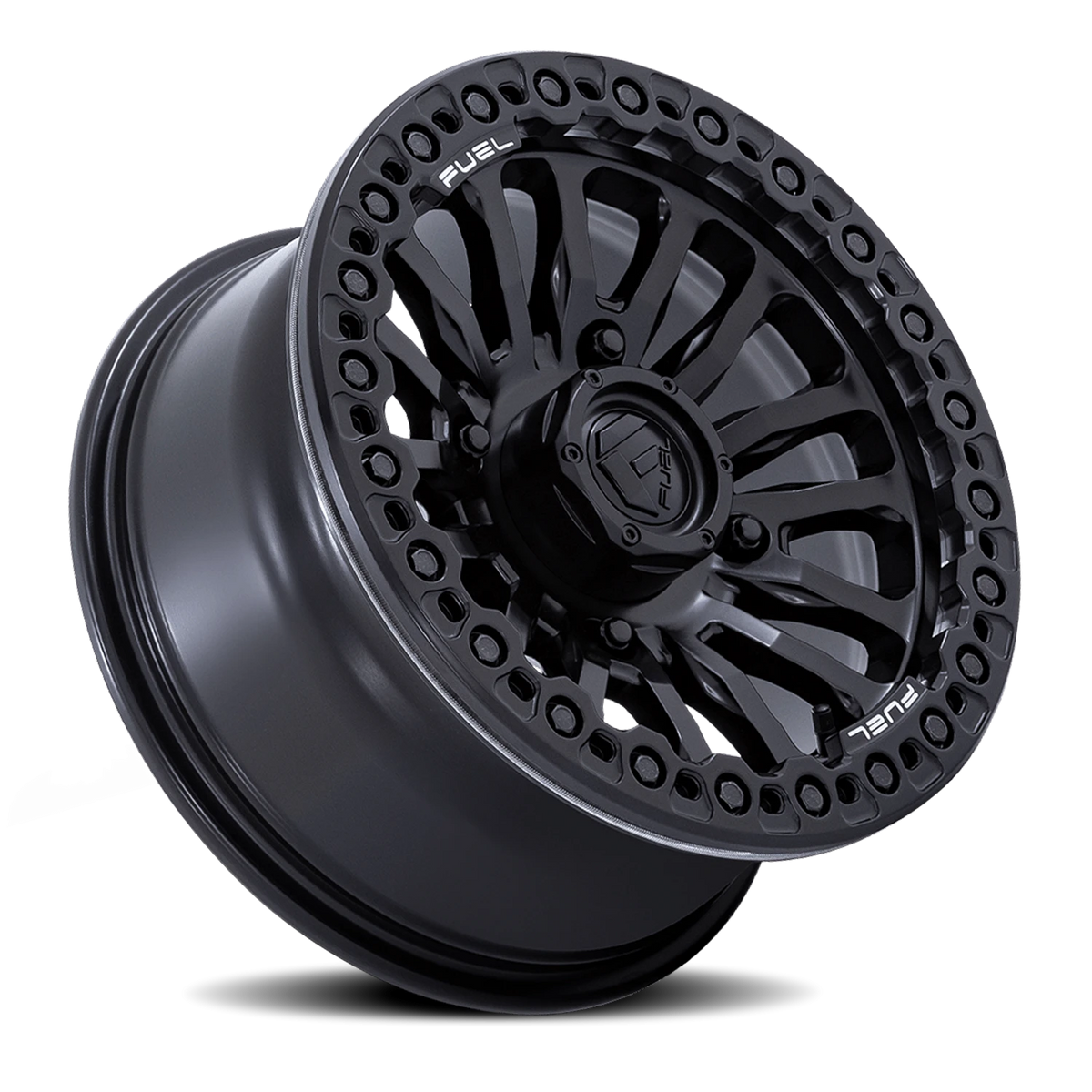 Fuel Rincon UTV Beadlock 15x7 +10 4x137mm 110.1mm Blackout