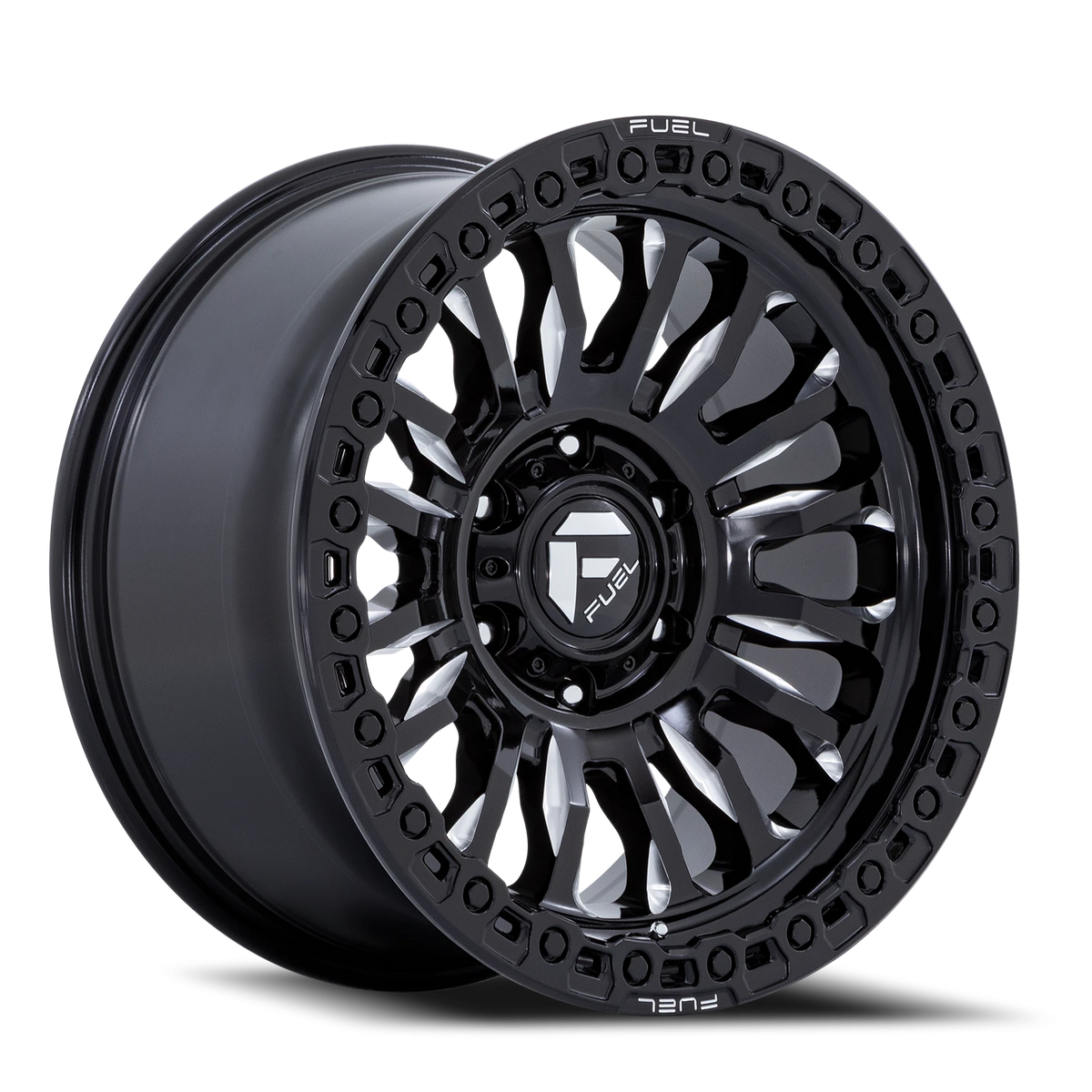 Fuel Rincon SBL FC857BE 18x9 +1 5x127mm 71.5mm Gloss Black Milled