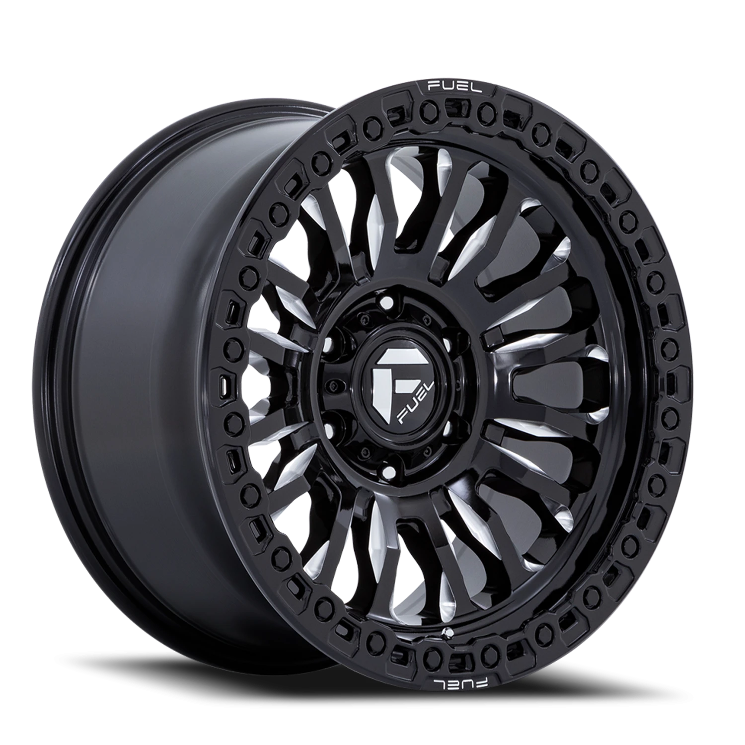 Fuel Rincon SBL FC857BE 18x9" 6x135mm 87.1mm CB +1mm Gloss Black Milled