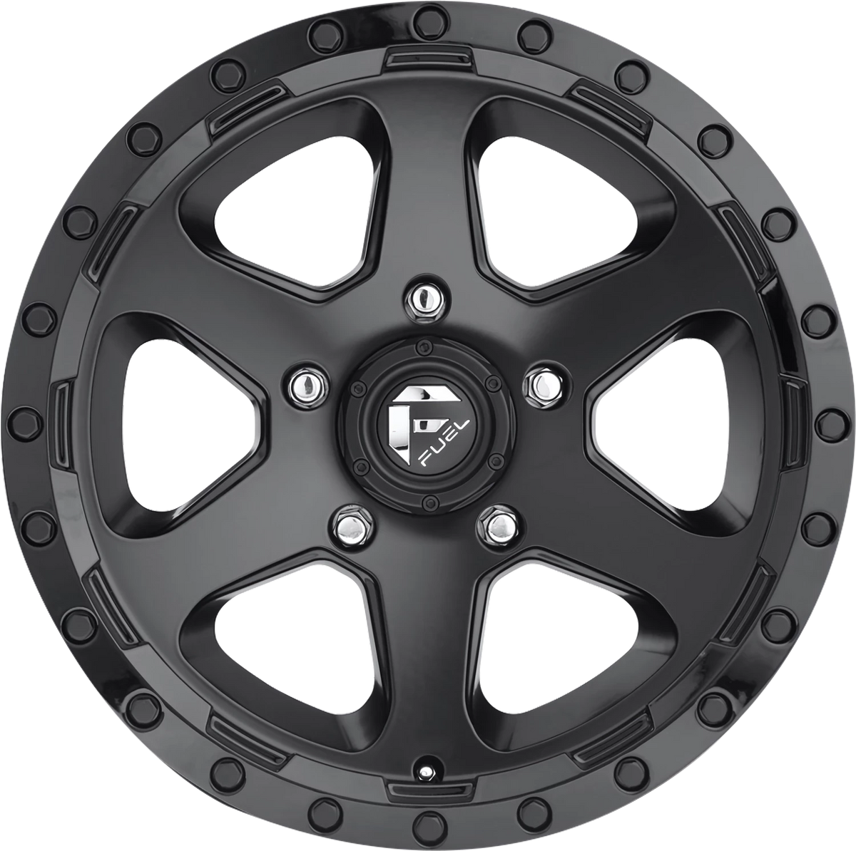 Fuel Ripper Aus 17x9 +35 6x139.7mm 93.1mm Matte Black
