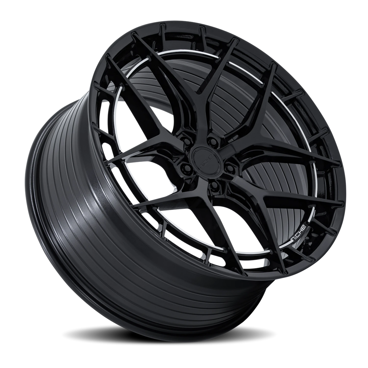 Niche Riviera NC286 20x10.5 +38 5x120mm 72.56mm Gloss Black