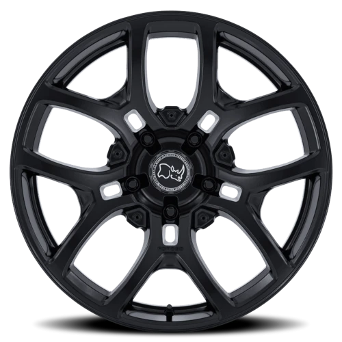Black Rhino Rockledge 20x8.5" 5x139.7mm 64.15mm CB +35mm Matte Black