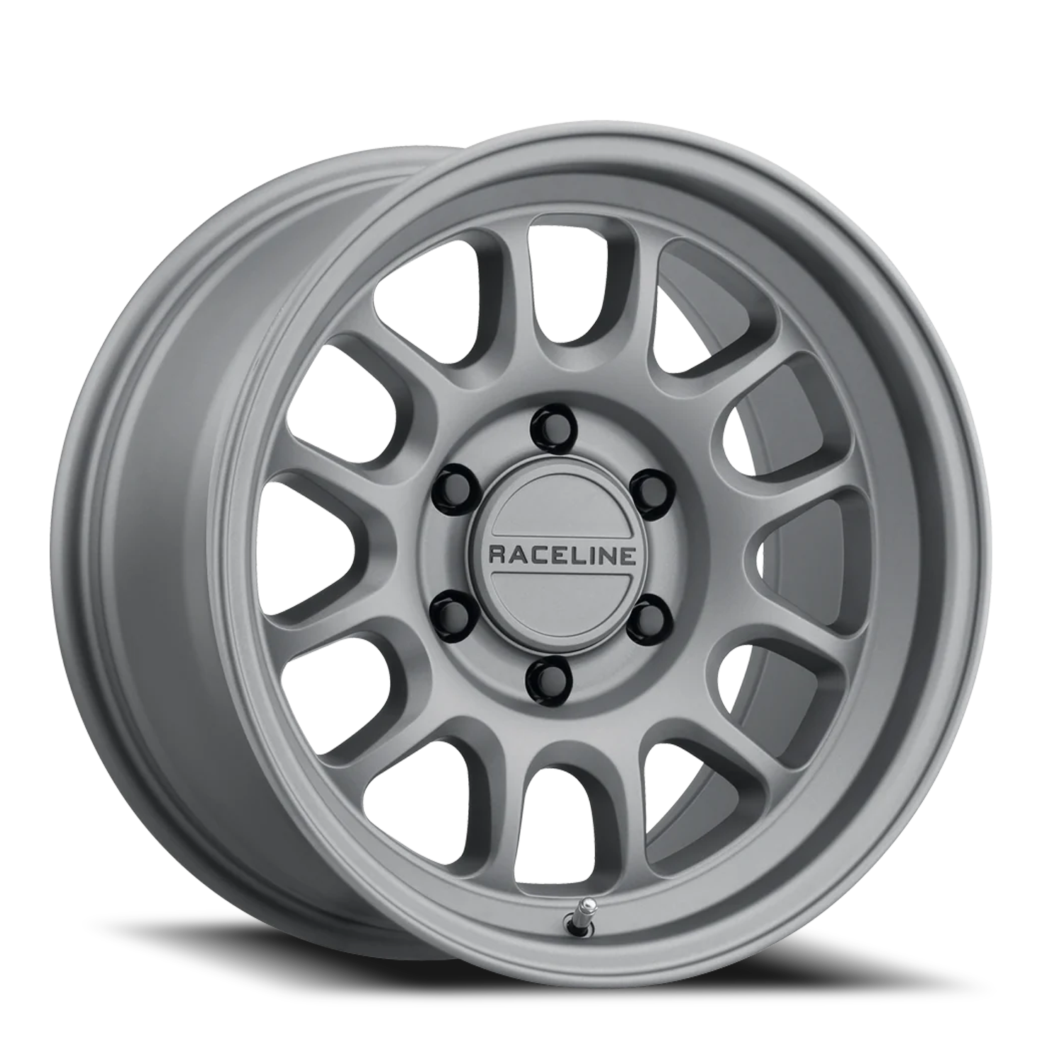 Raceline Rogue 17x8.5" 6x135mm 87.1mm CB 0mm Titanium