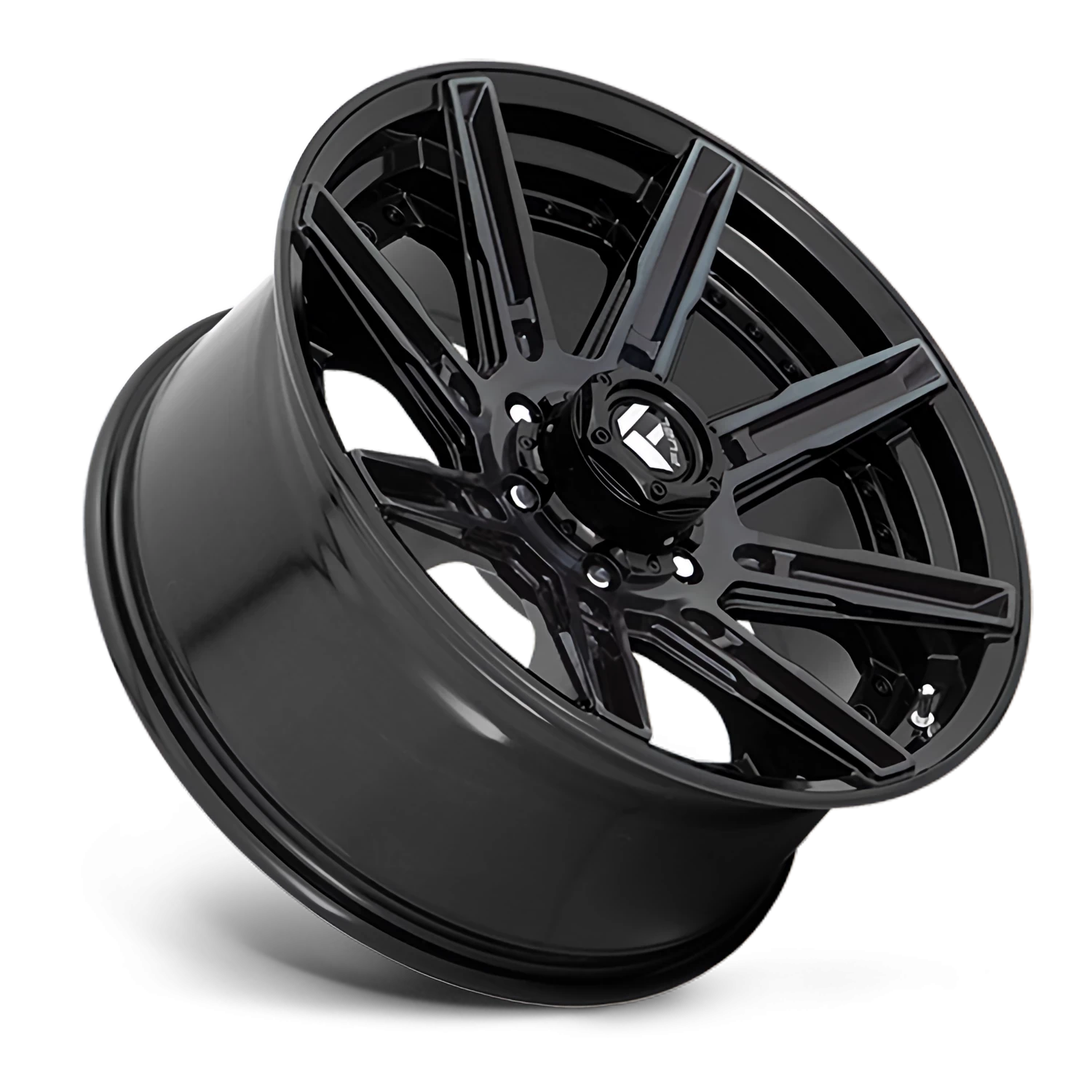 Fuel Rogue 20x9" 5x127mm 71.5mm CB +1mm Machined Double Dark Tint