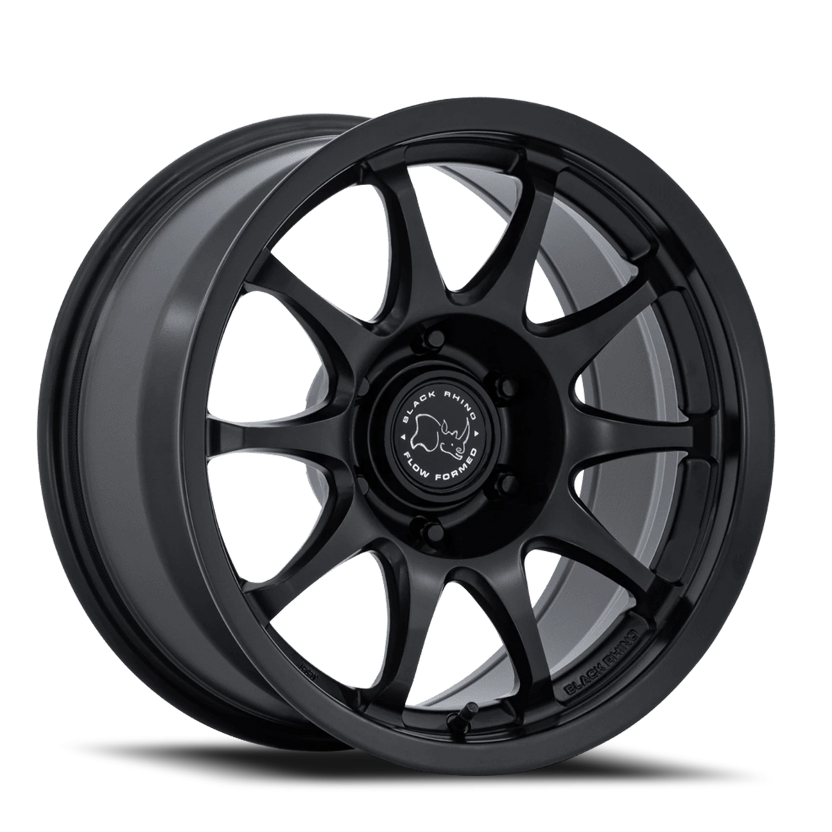 Black Rhino Ronin 17x8.5 +0 5x127mm 71.5mm Matte Black