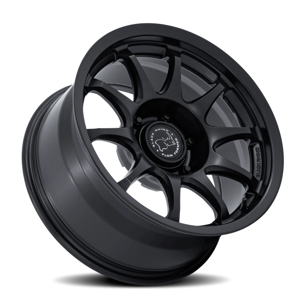 Black Rhino Ronin 17x8.5 +0 5x127mm 71.5mm Matte Black