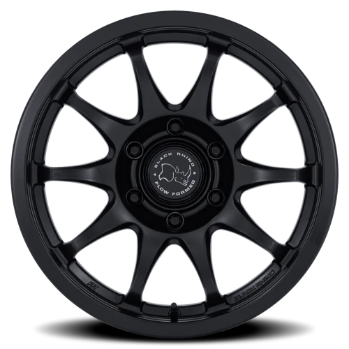 Black Rhino Ronin 17x8.5 +0 6x135mm 87.1mm Matte Black