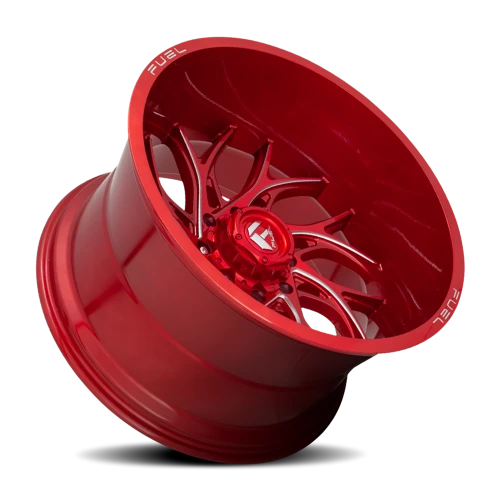Fuel Runner 22x10 -18 8x180mm 124.3mm Candy Red Milled